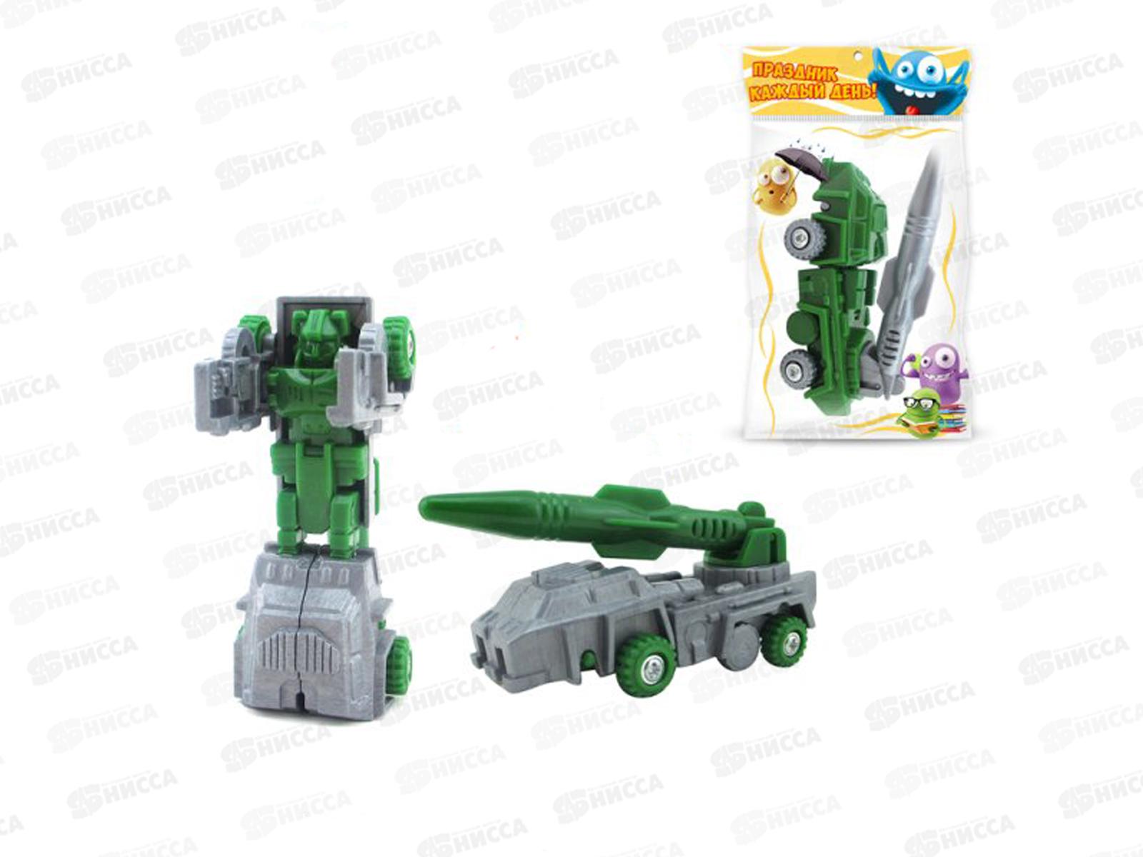 Робот-трансформер 100861385 в пакете 11*4*15см