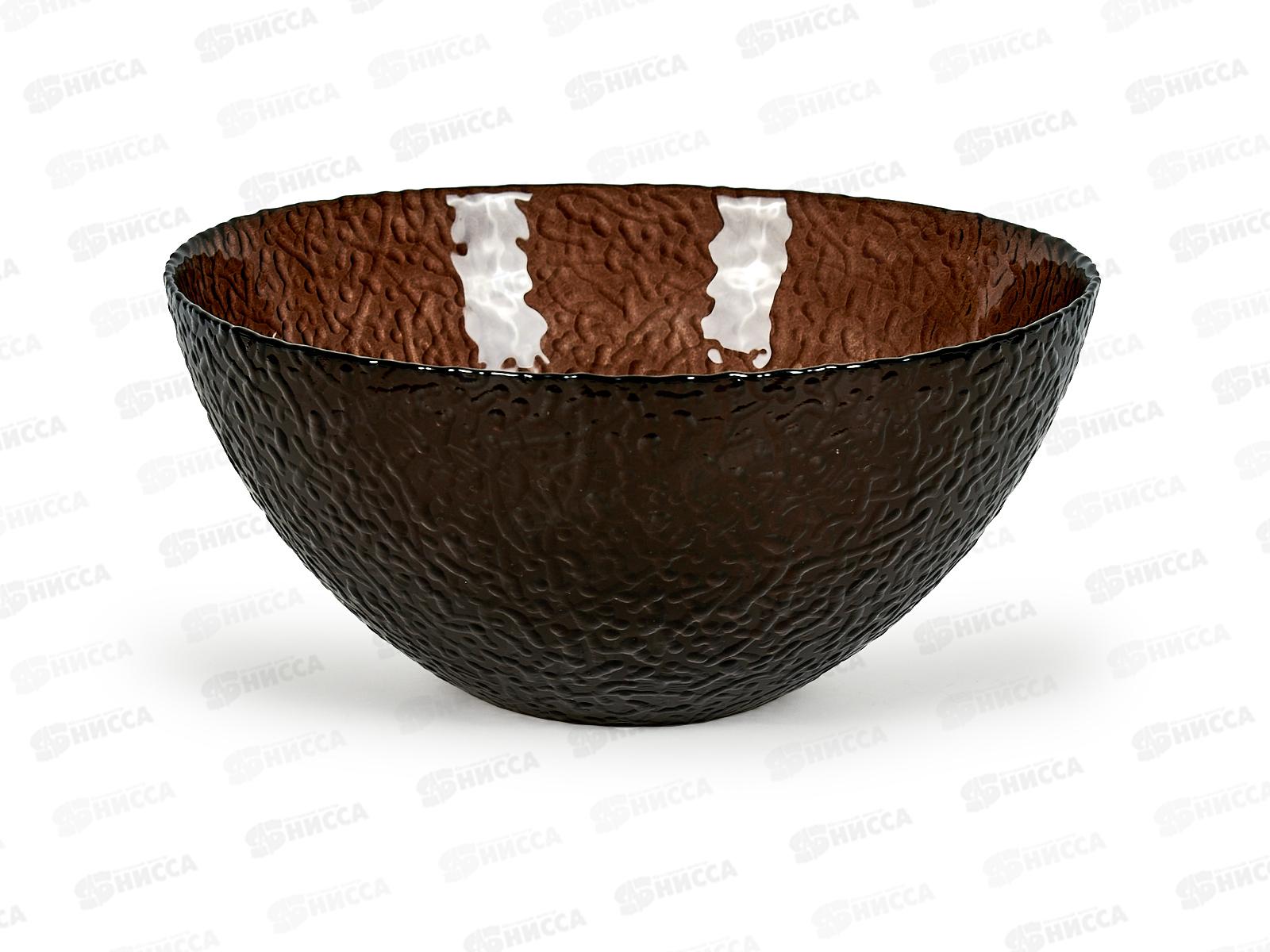 Салатник 5815/1-Н7 d-205мм h-95мм Браун