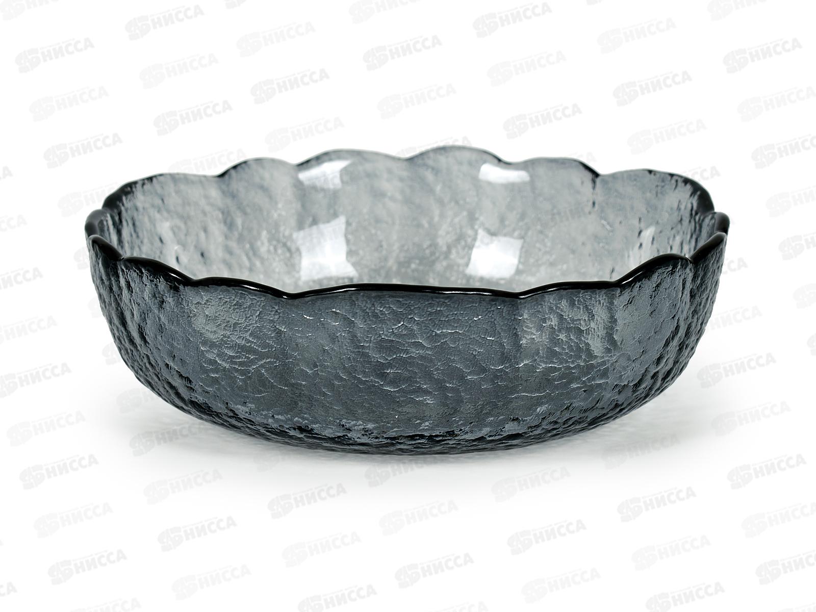 Салатник 5818/1-Н7 d-185мм h-65мм Графит