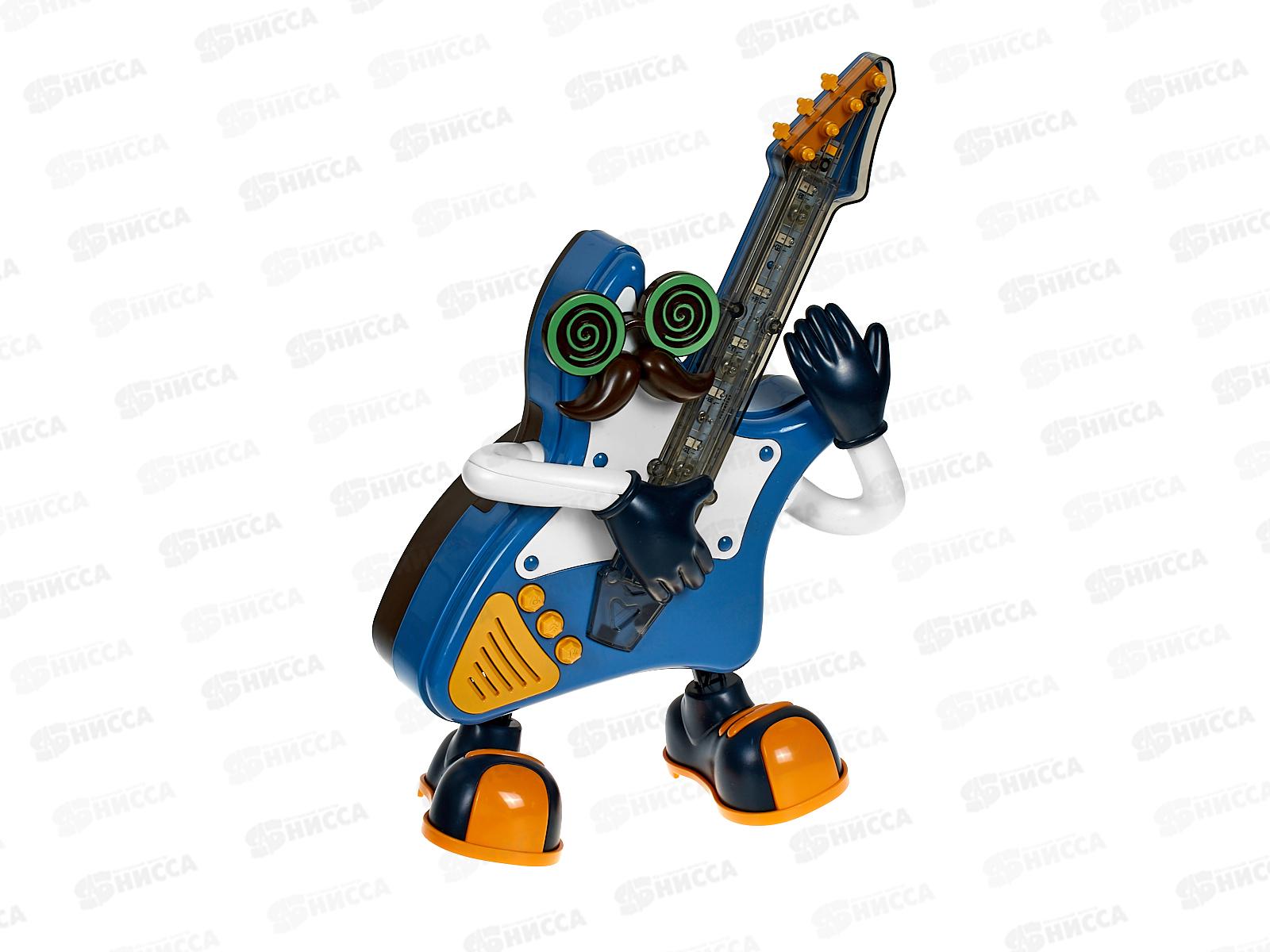 Гитара на бат. Y23008016 свет, звук в коробке 17,5*26*9см