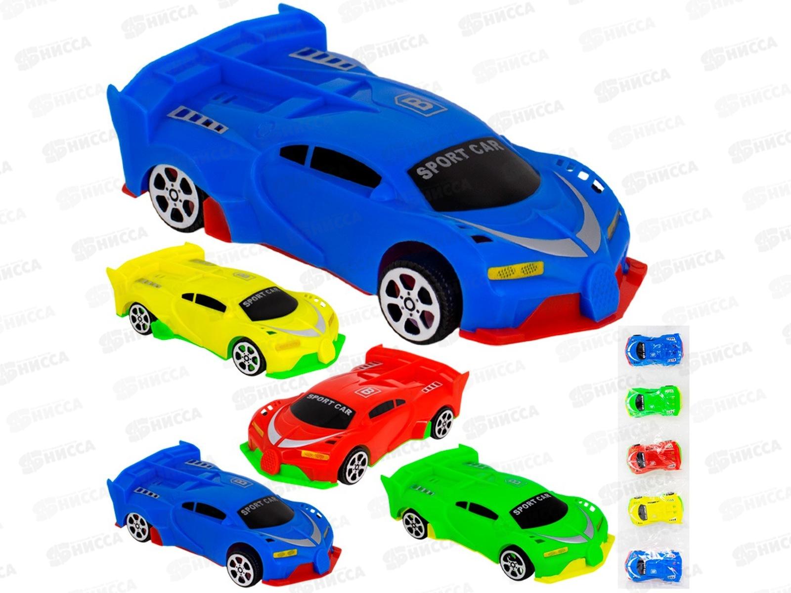 Машина инерц. М016 Спортивная в пакете FCJ1289148