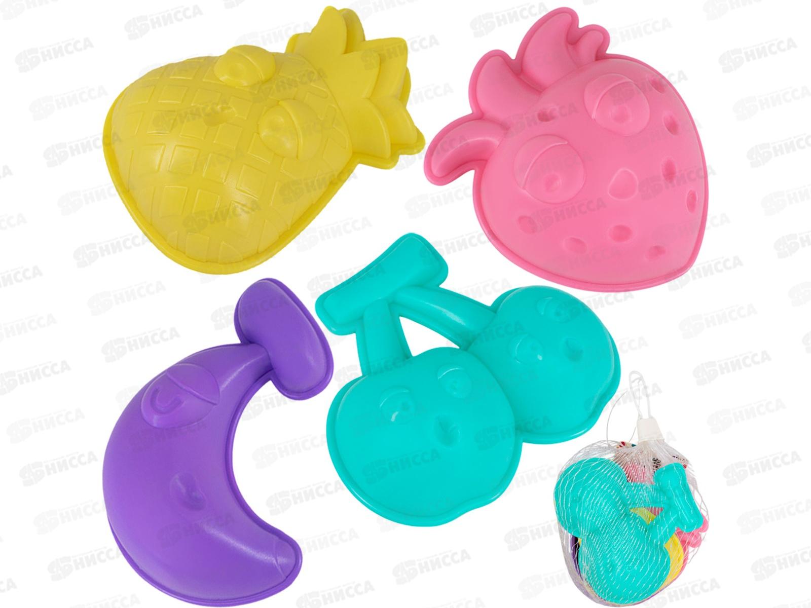 Формочки фруктовые КРОКОТАМ 4 предмета, ПНФ-6030