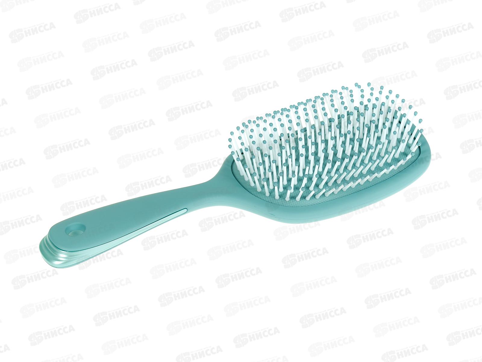 Расческа GT Массажная с ручкой 23,3см прямоугол с-голубой *72