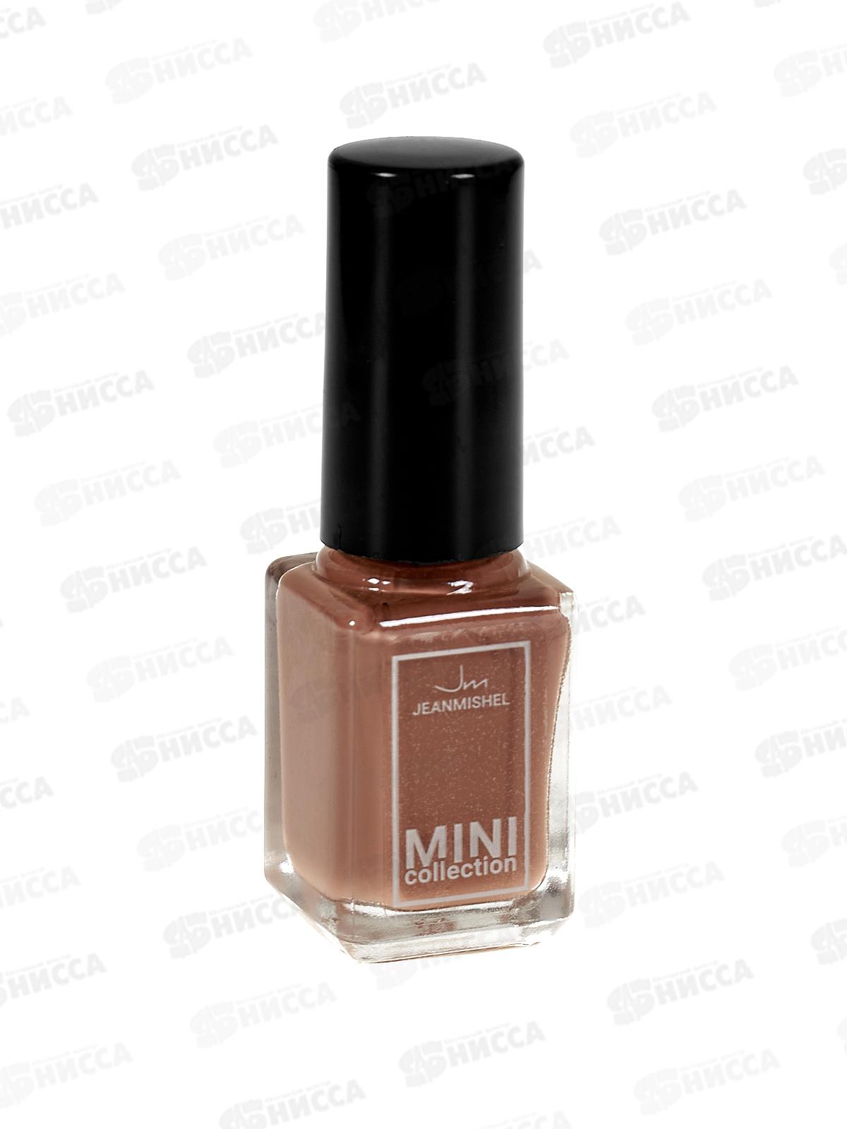 Jeanmishel MINI Лак для ногтей 666 6мл №205 кофе с молоком *24