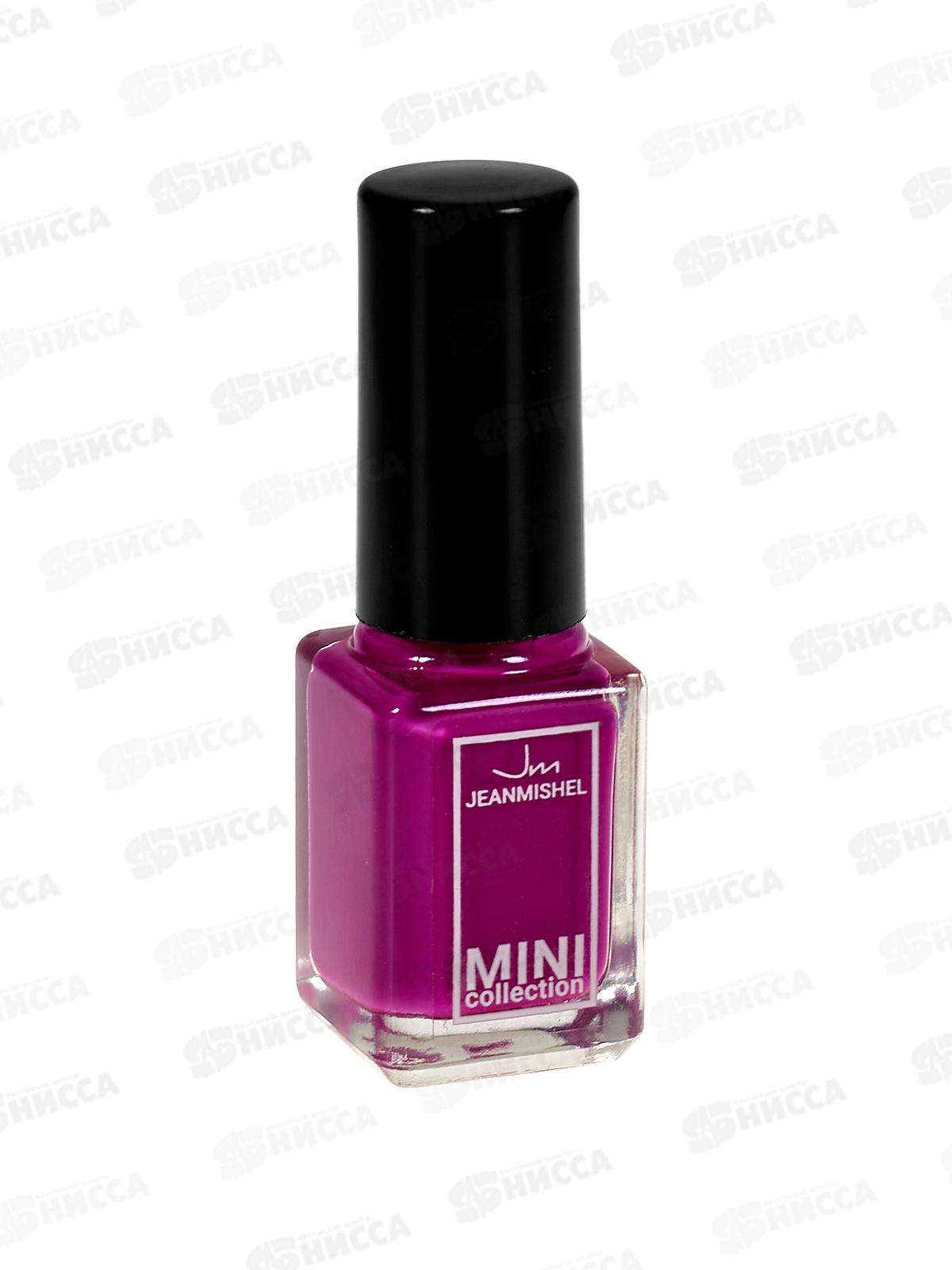 Jeanmishel MINI Лак для ногтей 666 6мл №328 ярко-сиреневый *24