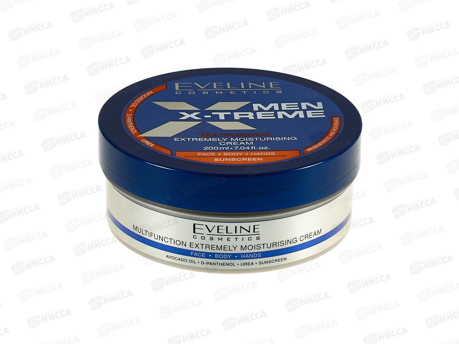 ЭВЕЛИН Men Extreme Крем мультифункциональный увлажнение 200мл *12