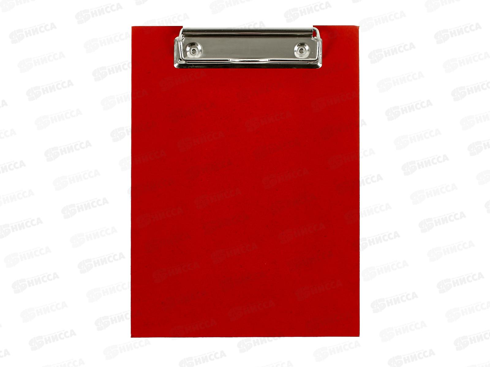 Планшет А5 СБ с зажимом красный*42