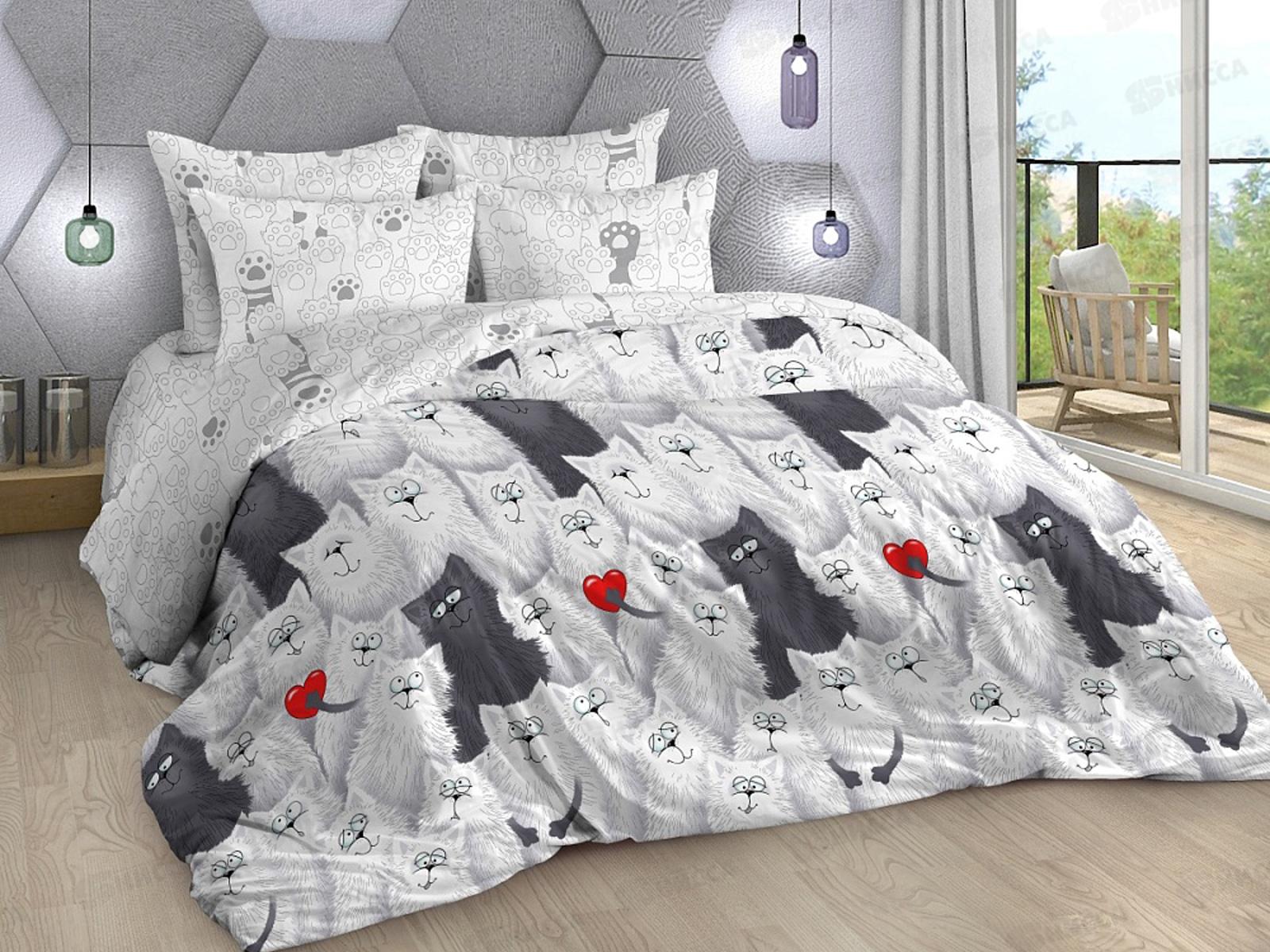 КПБ 1,5сп Поплин Март