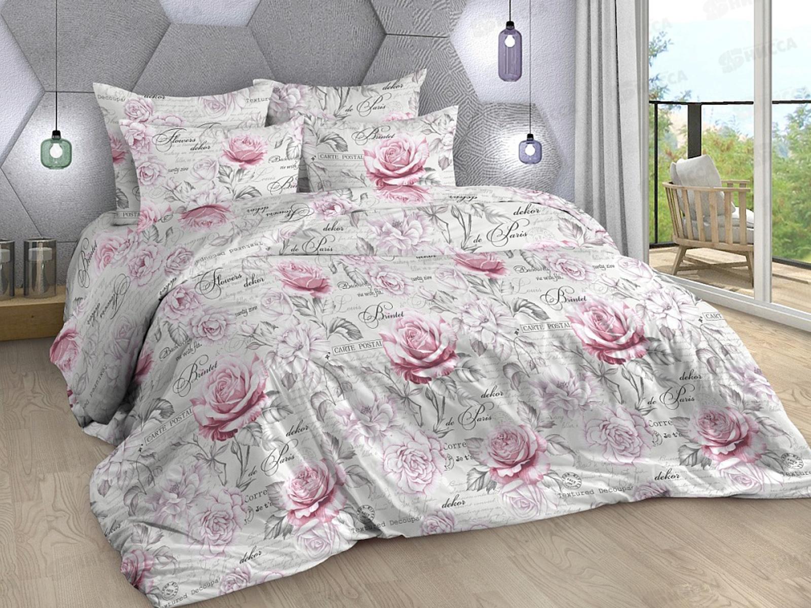 КПБ 2сп 215*175 европрост бязь,пл125 Мэри