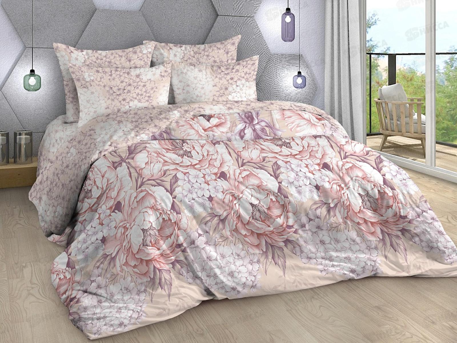 КПБ Семейный Поплин Флора