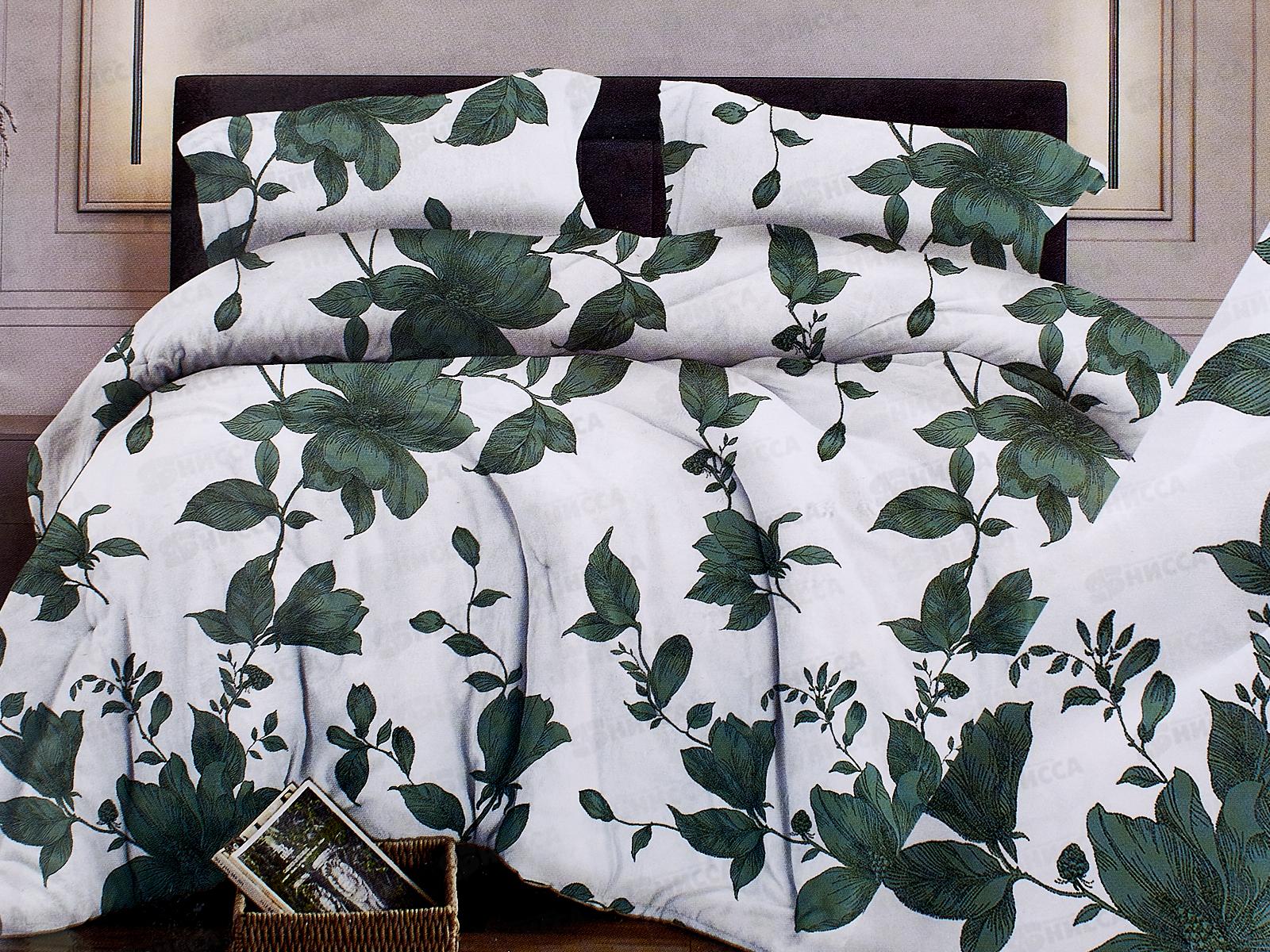 КПБ 1,5сп бязь 346 Грация Зеленый