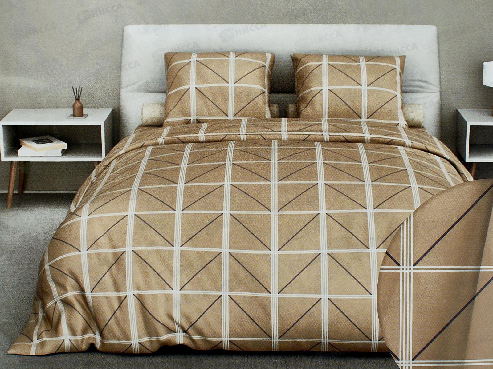 КПБ 1,5сп бязь 391 теорема бежевый