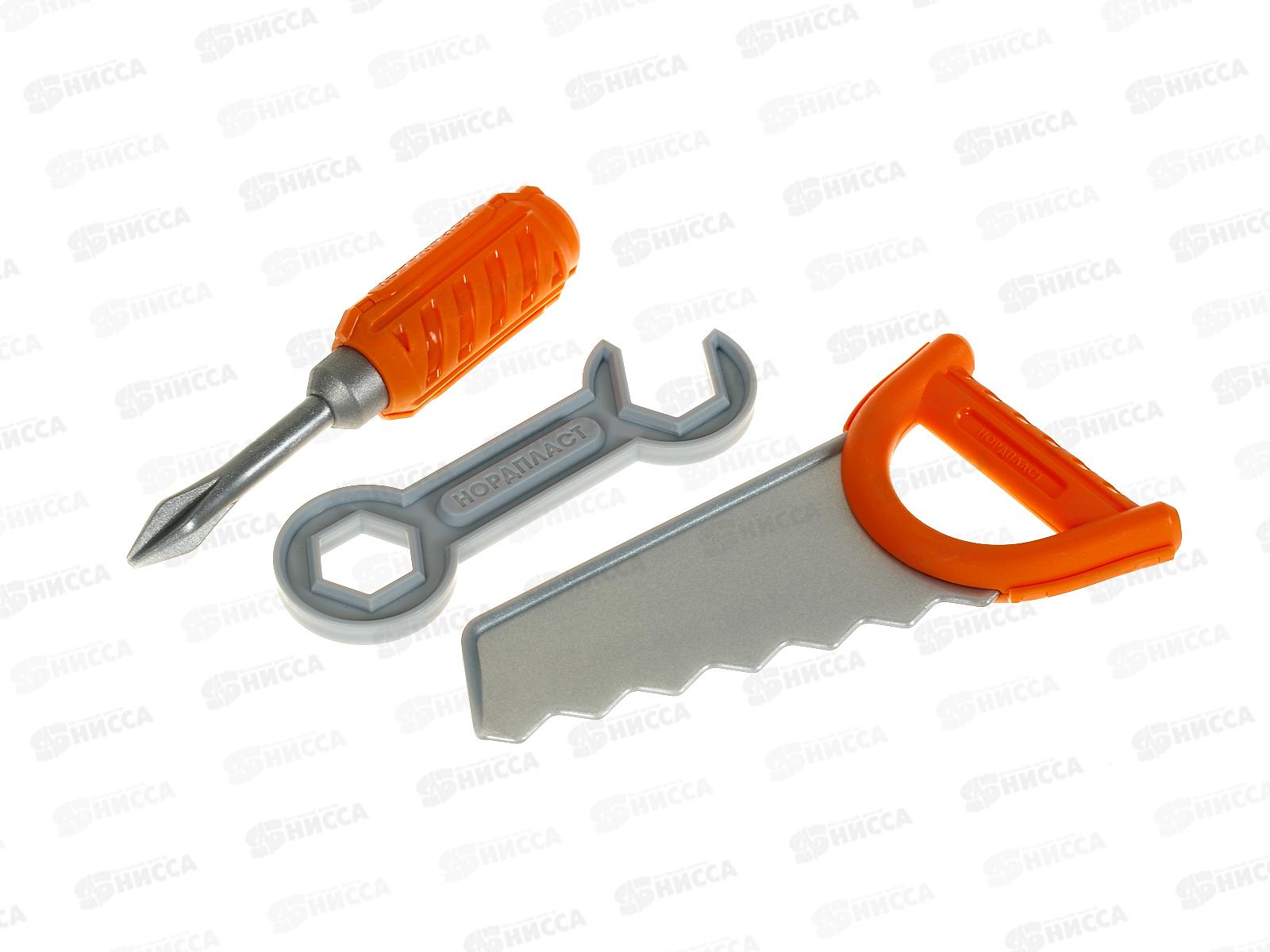 Набор инструментов 543 (гаеч. ключ+пила+отверка+молоток) *16