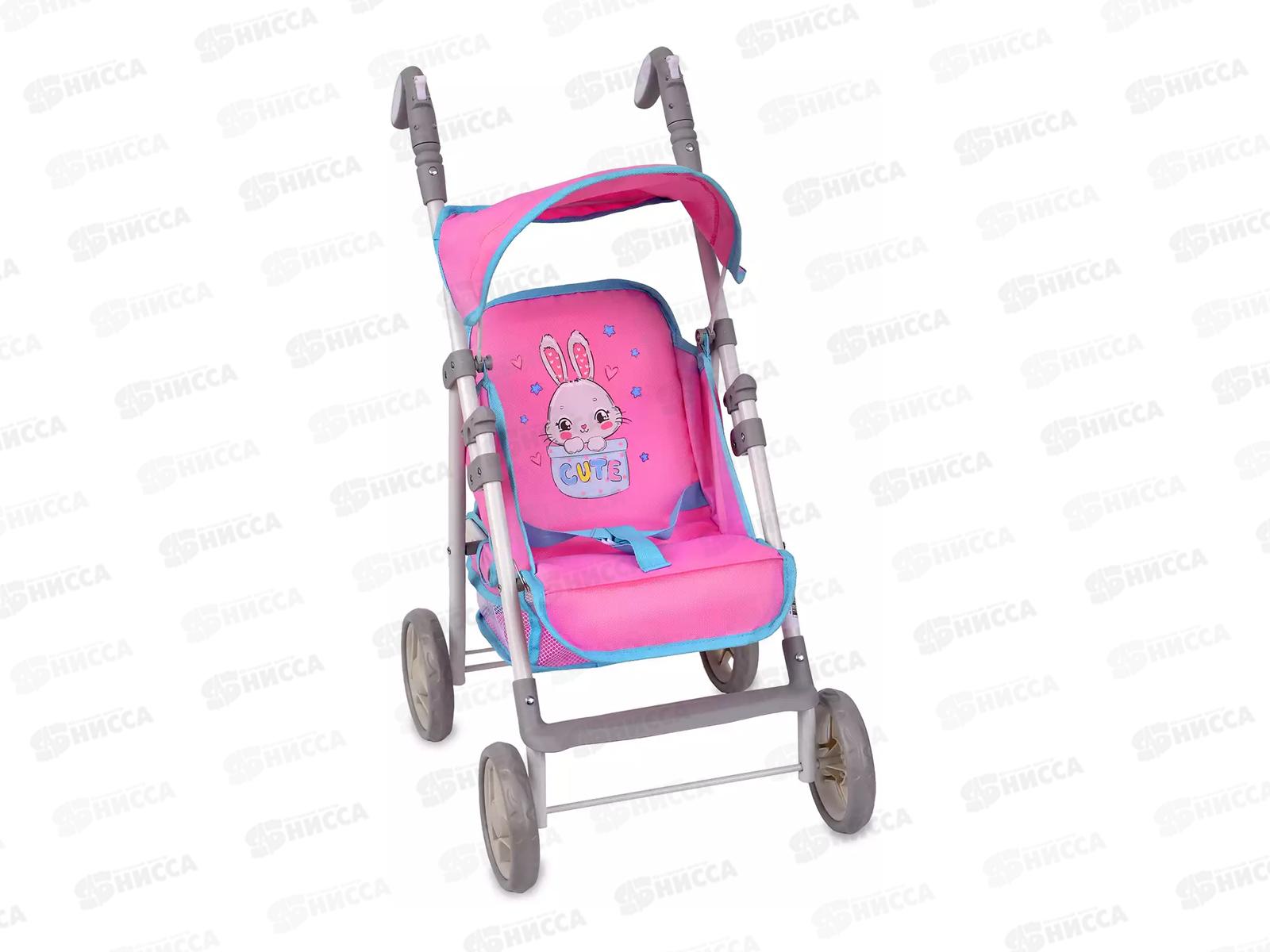 Коляска для куклы 9351-6 с корзиной, 403316