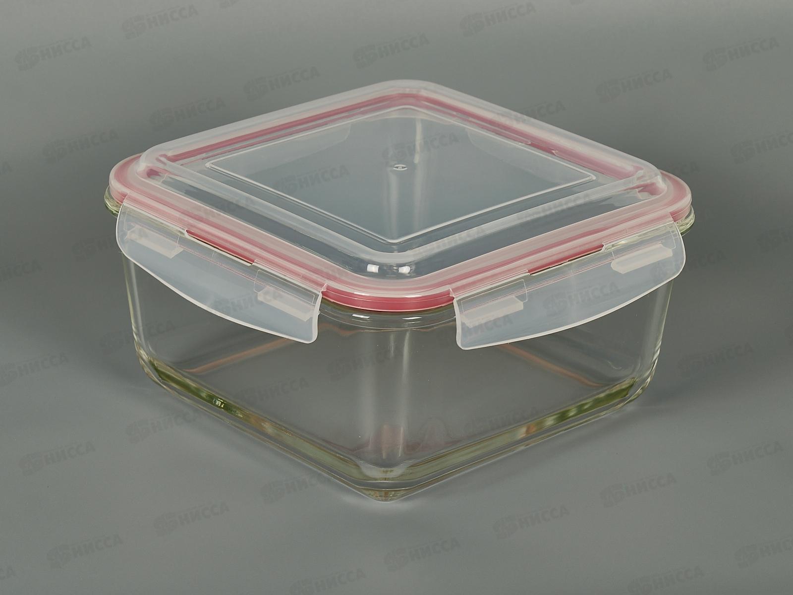 Контейнер жаропрочное стекло 2200мл с крышкой 91014 *8