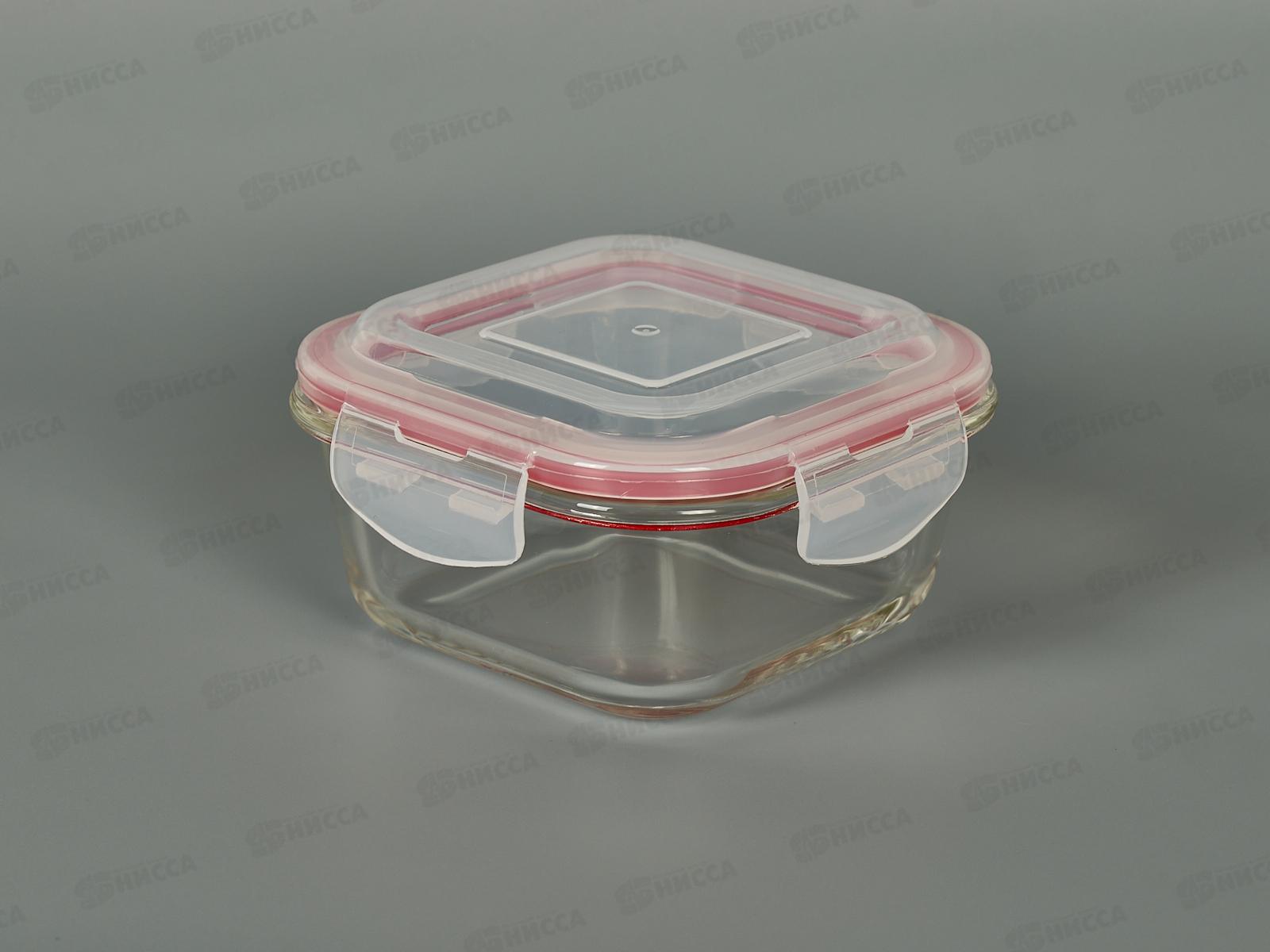 Контейнер жаропрочное стекло 520мл с крышкой 91011 *24