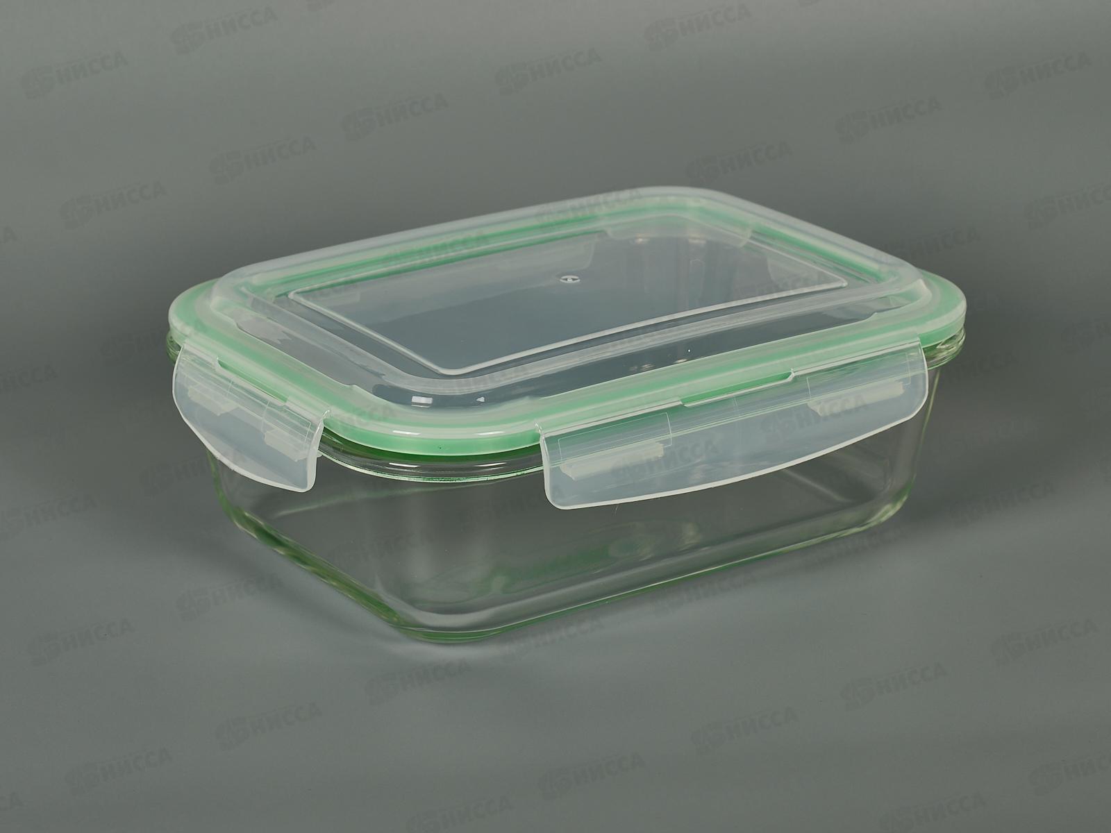 Контейнер жаропрочное стекло 1520мл с крышкой 91017 *12