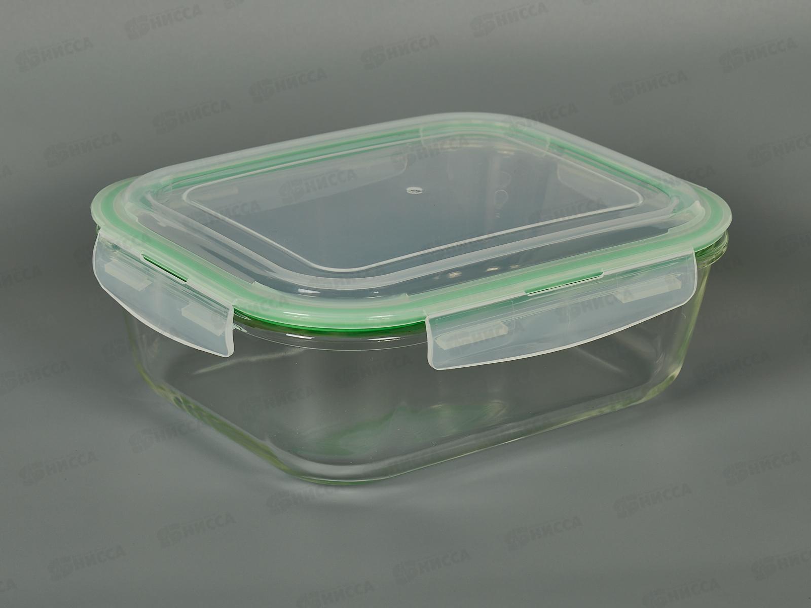 Контейнер жаропрочное стекло 2260мл с крышкой 91018 *6