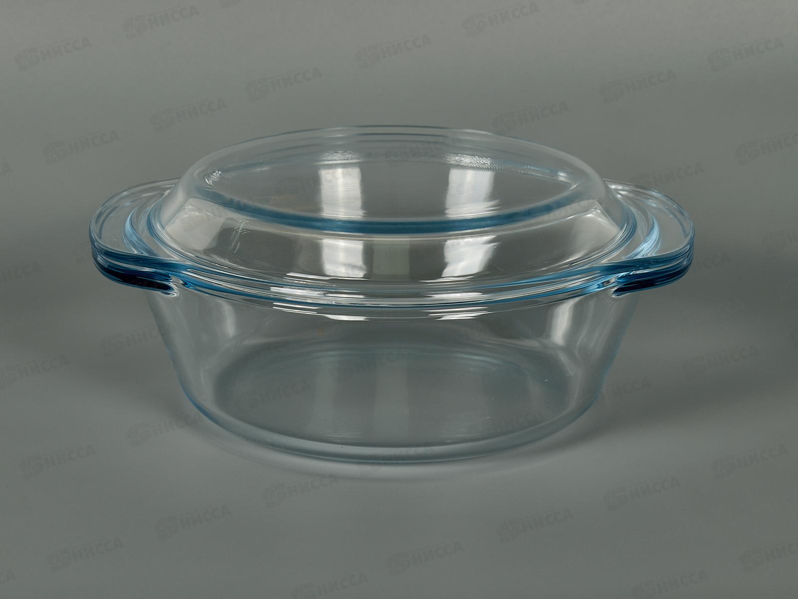 Кастрюля жаропрочное стекло 1500мл 91025 *12