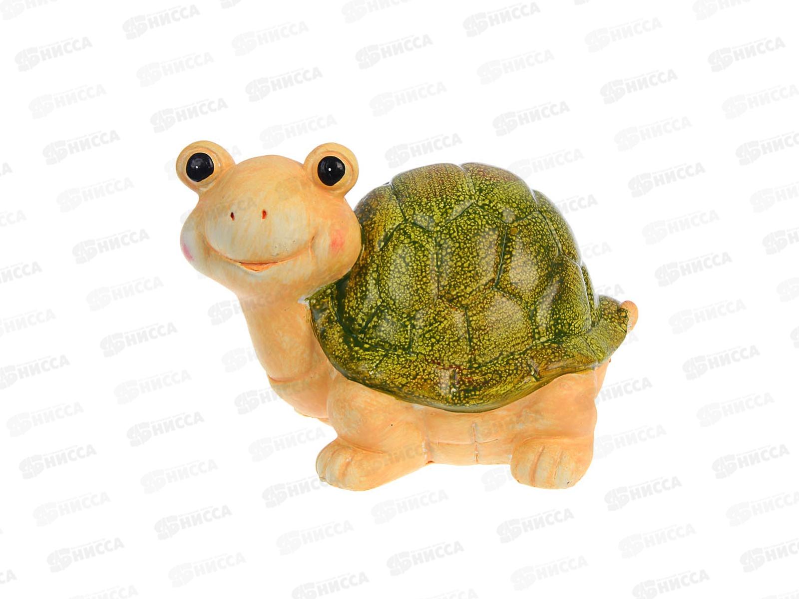 Фигура садовая &quotЧерепаха&quot полистон 20*15*14см, 162-298   г