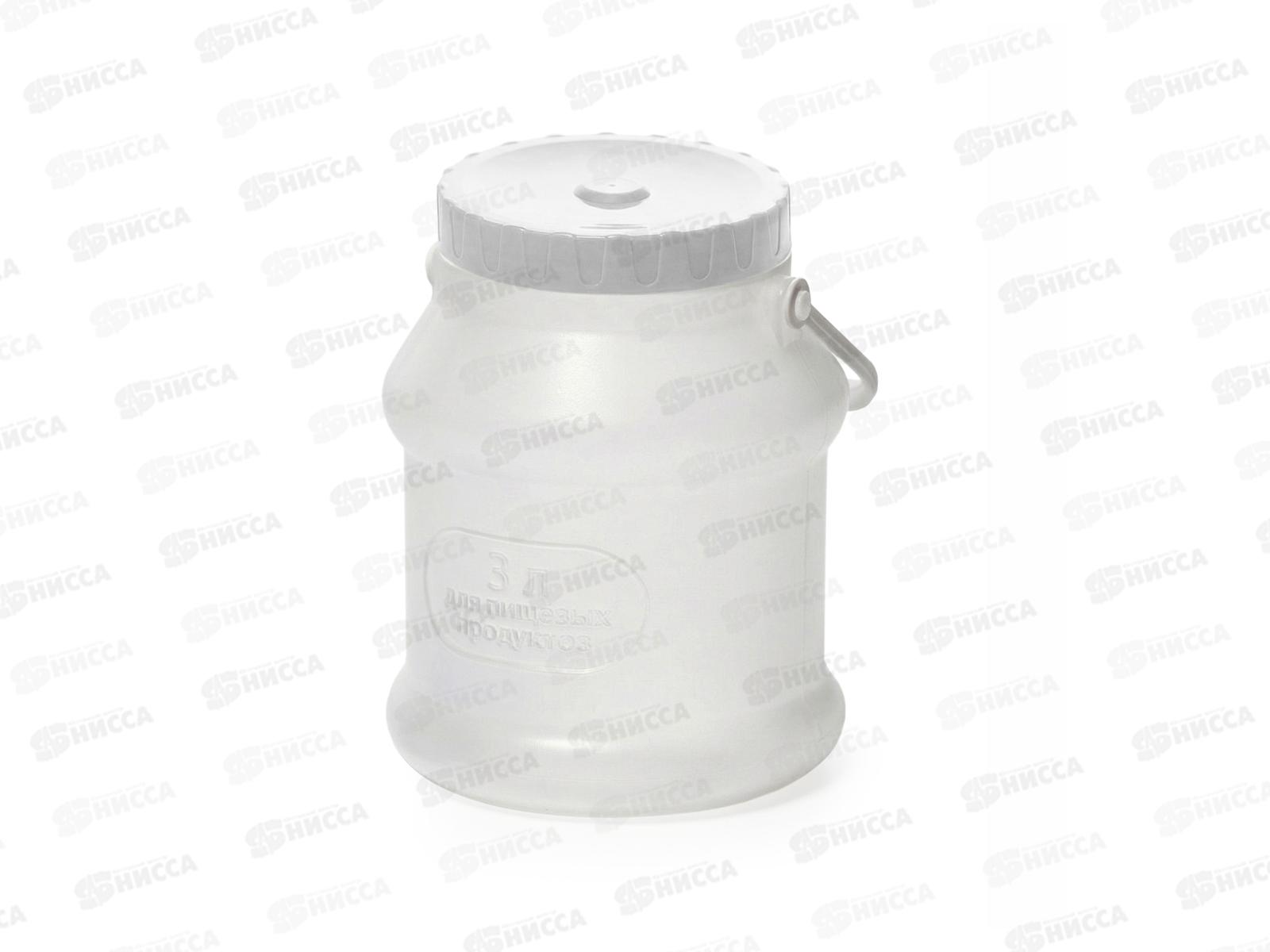 Бидон 3л &quotПросперо&quot прозрачный С925П *16