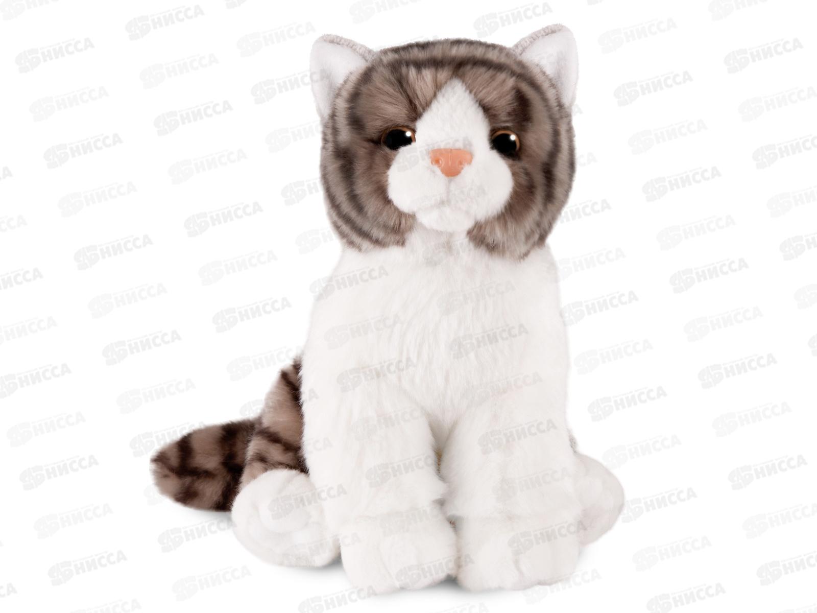 Серый полосатый Котик, 25см, МL-SO-130222-25-9 Maxitoys