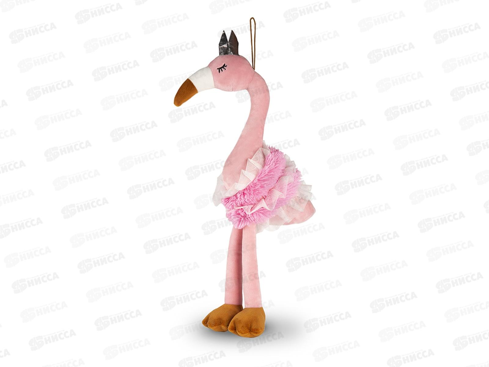 Фламинго в юбочке и короне, 26см, МT-MRT081908-26 Maxitoys
