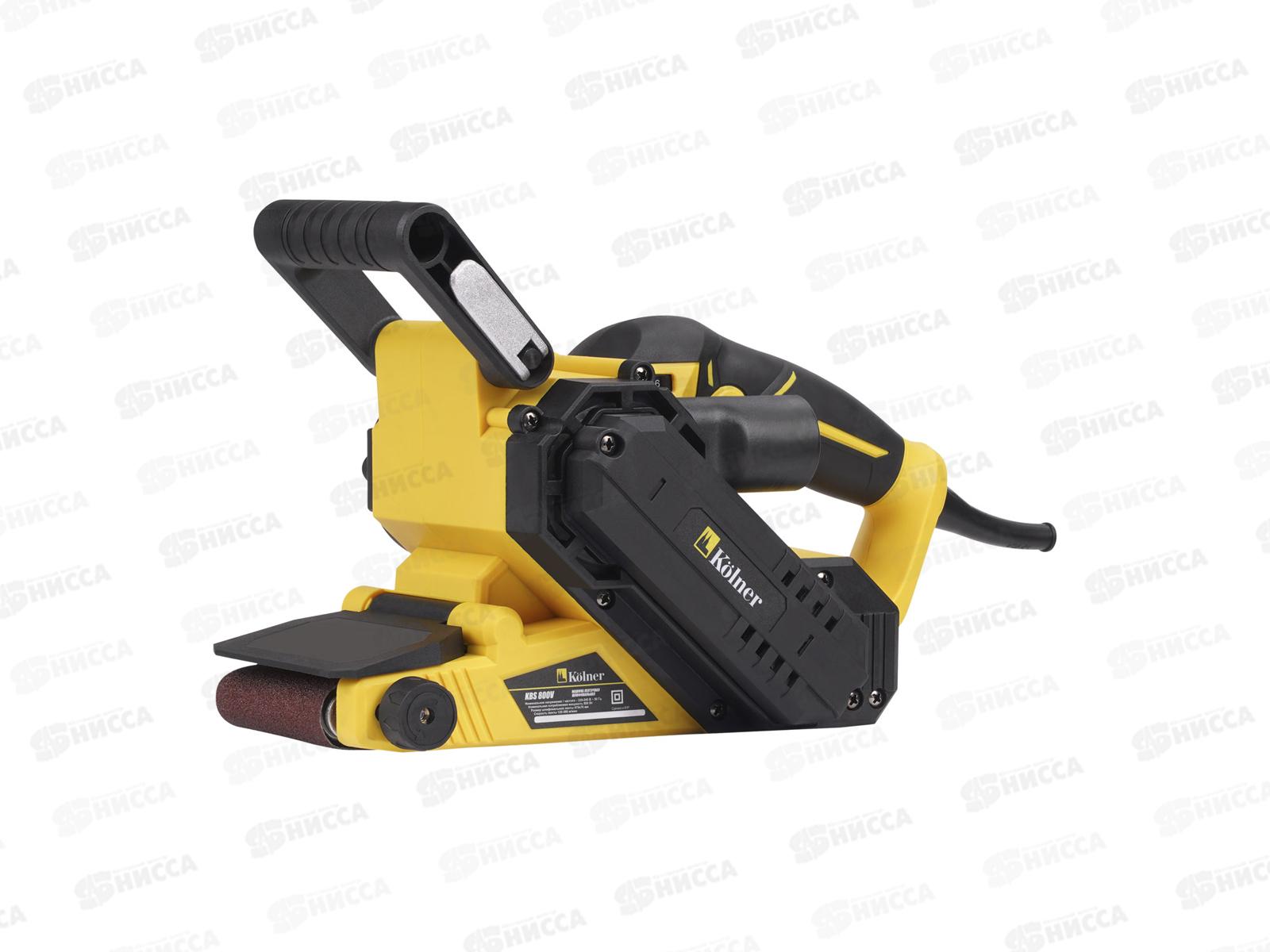 Машина шлиф. ленточная  800Вт, 120-380м/мин, Kolner KВS 457х76 *4
