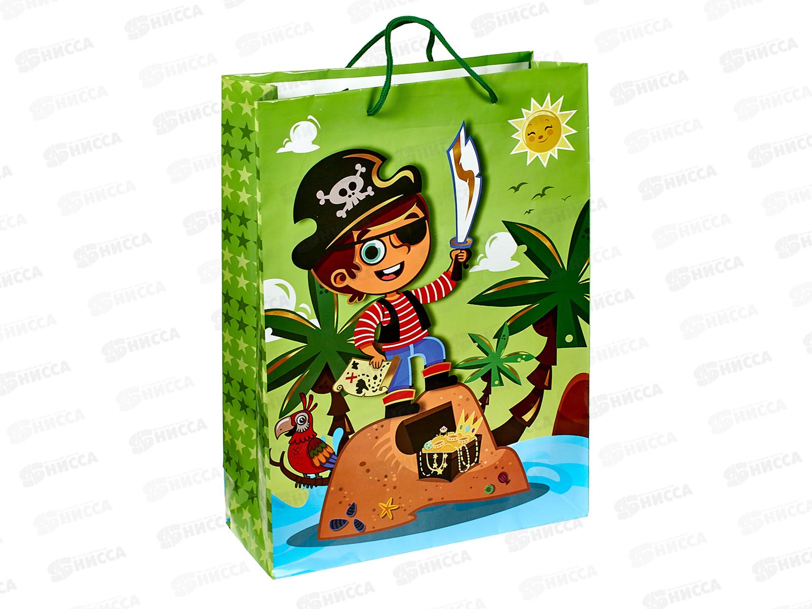 Пакет бумажный 32*44 Для мальчиков Р10738-14 *12