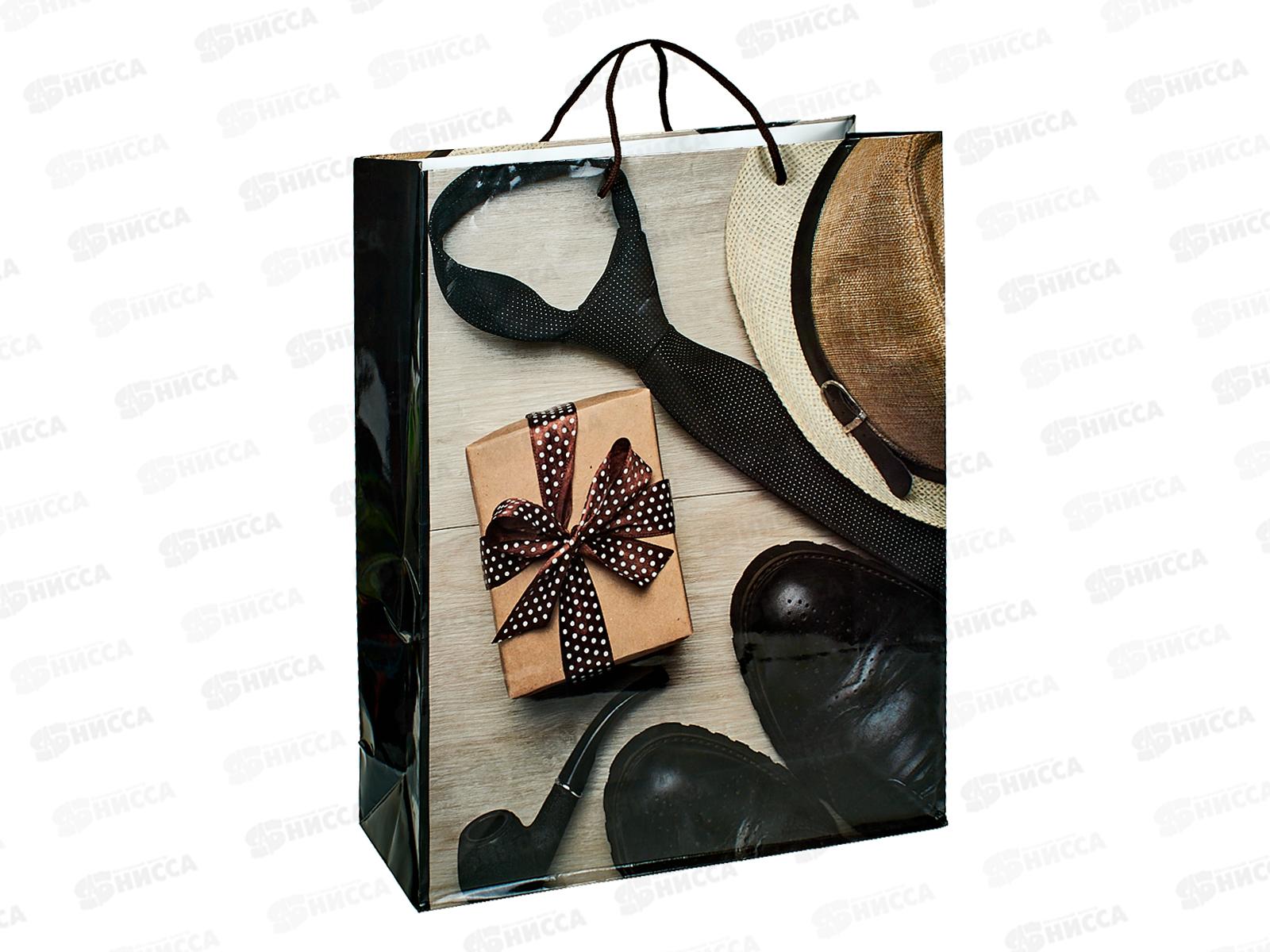 Пакет бумажный 32*44 Мужской Р10738-11 *12