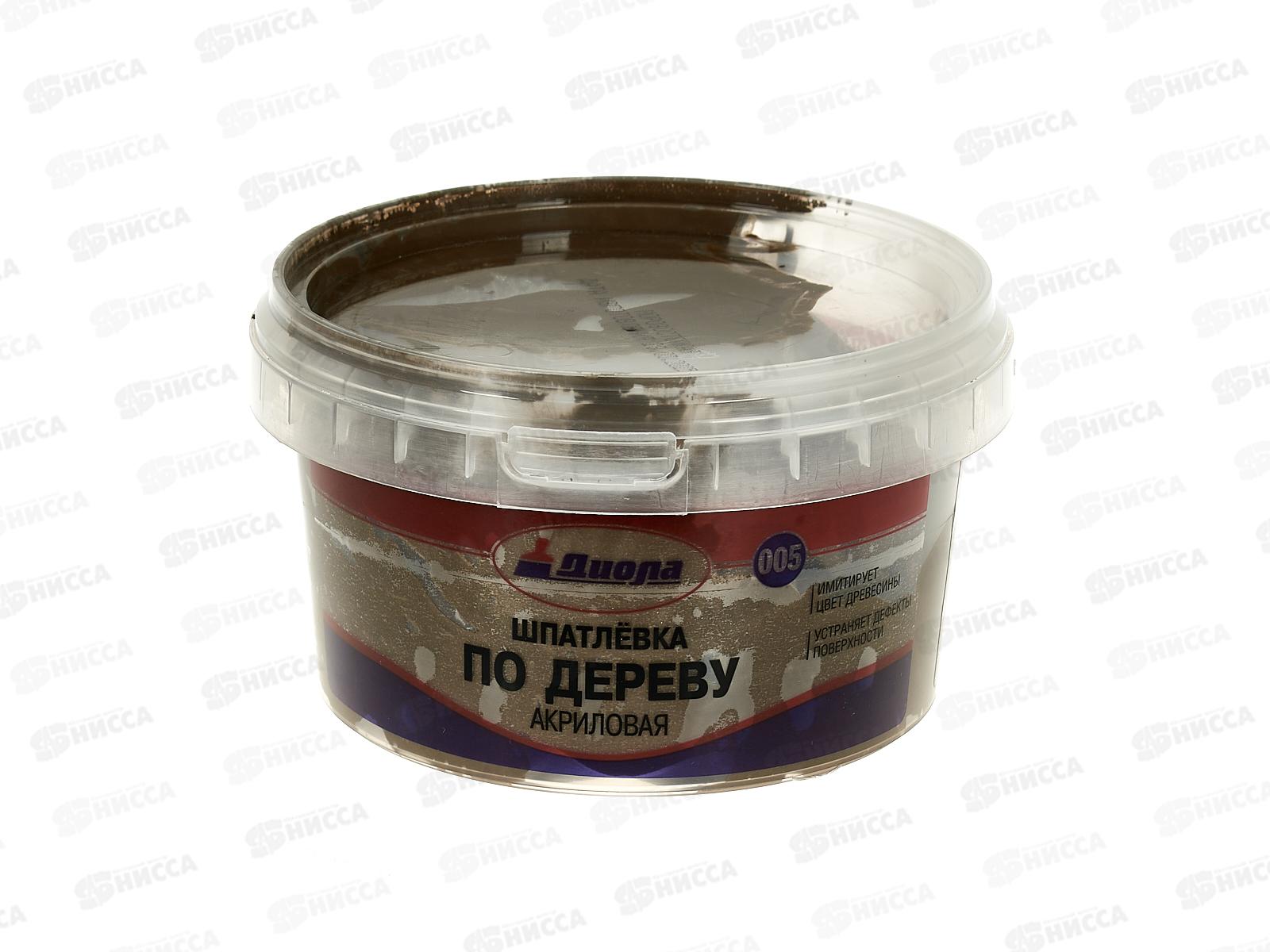 Шпатлевка по дереву акриловая Д-005 Орех 1,0кг СРОК 05,26 *1/12