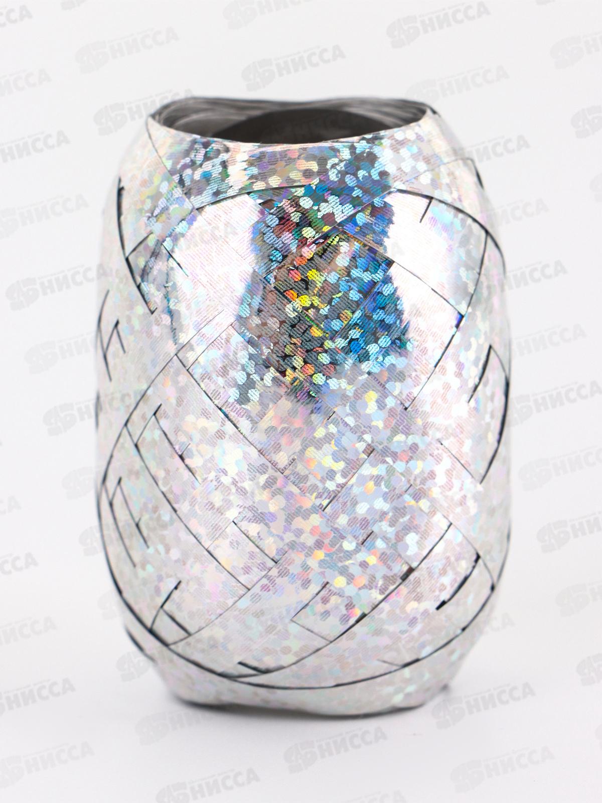 Лента упаковочная голография (6шт) 0,5см*10м, микс 1477169