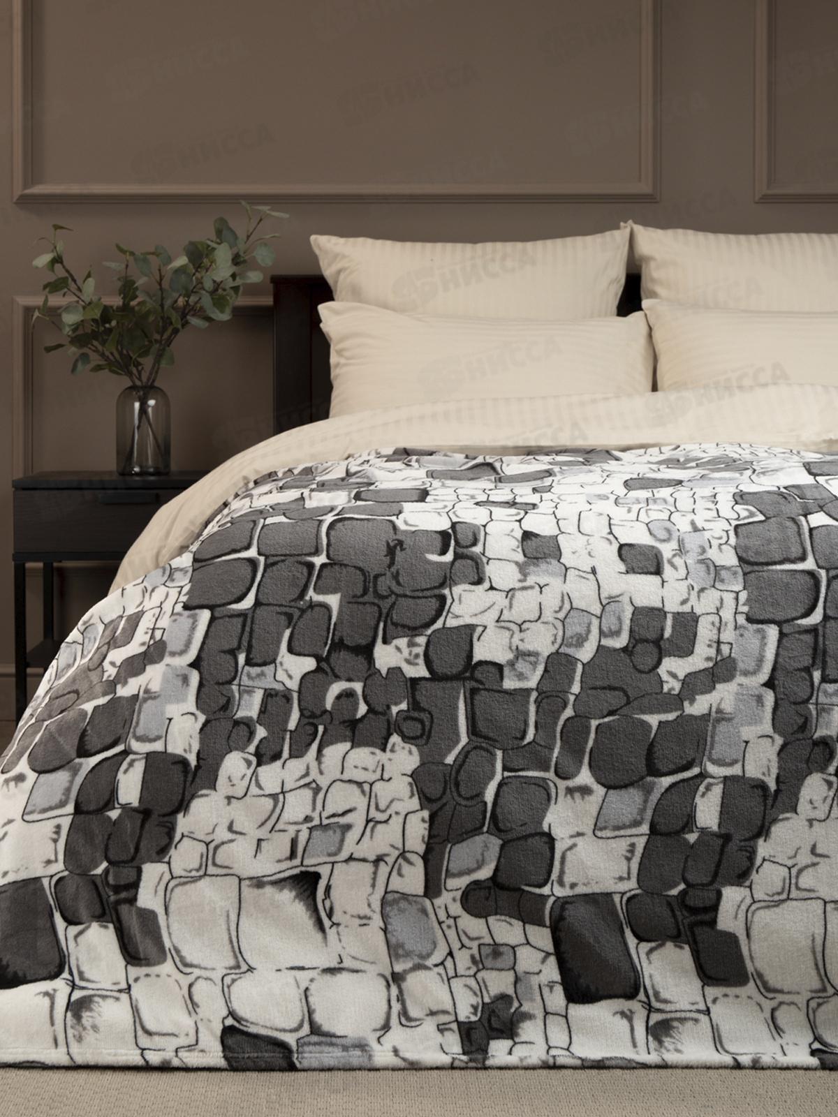 Плед Texrepublic 150*200 TF FN 13GY b Камешки