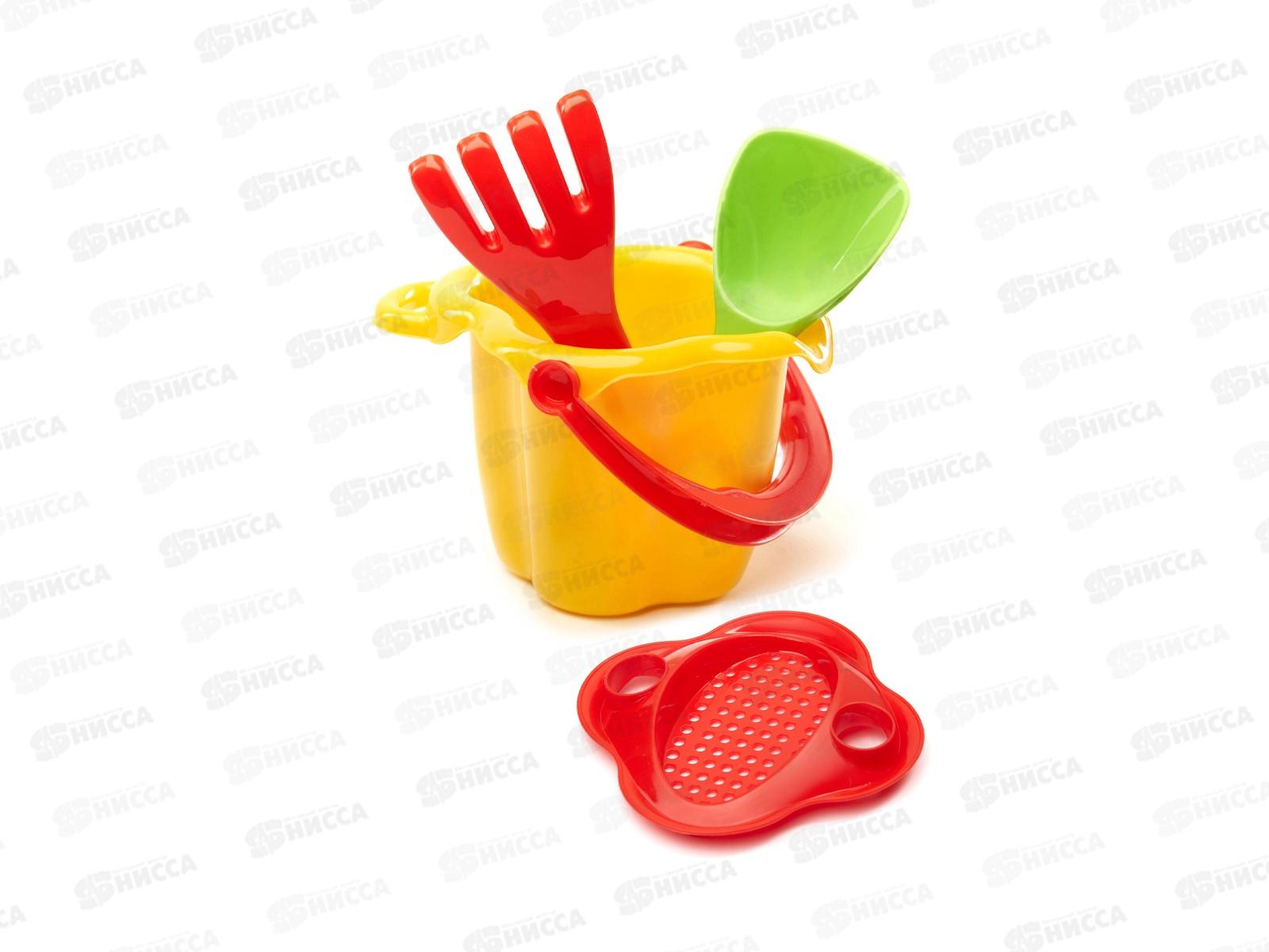 Набор песочный &quotЛукошко&quot 4 эл., 40-0115