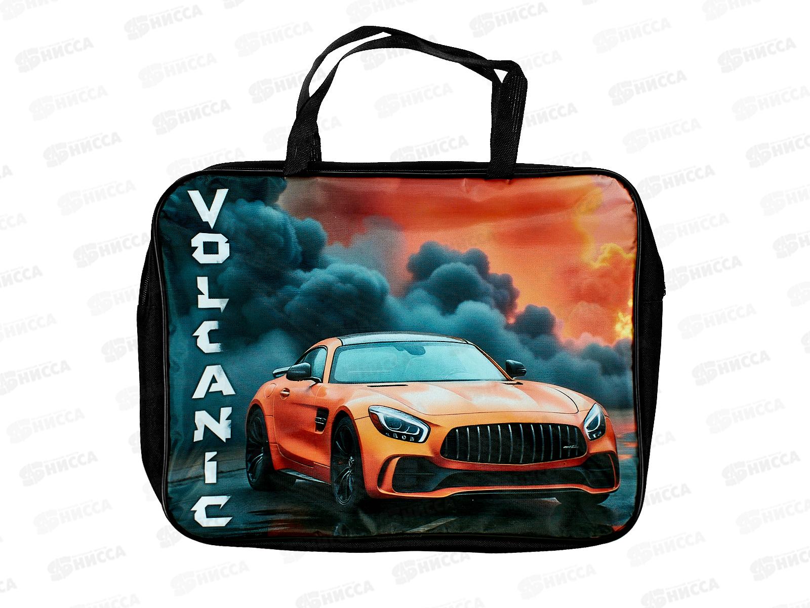 Папка д/труда ПЧЕЛКА А4 с руч. широкая Огненная тачка  ПШ-11 *25