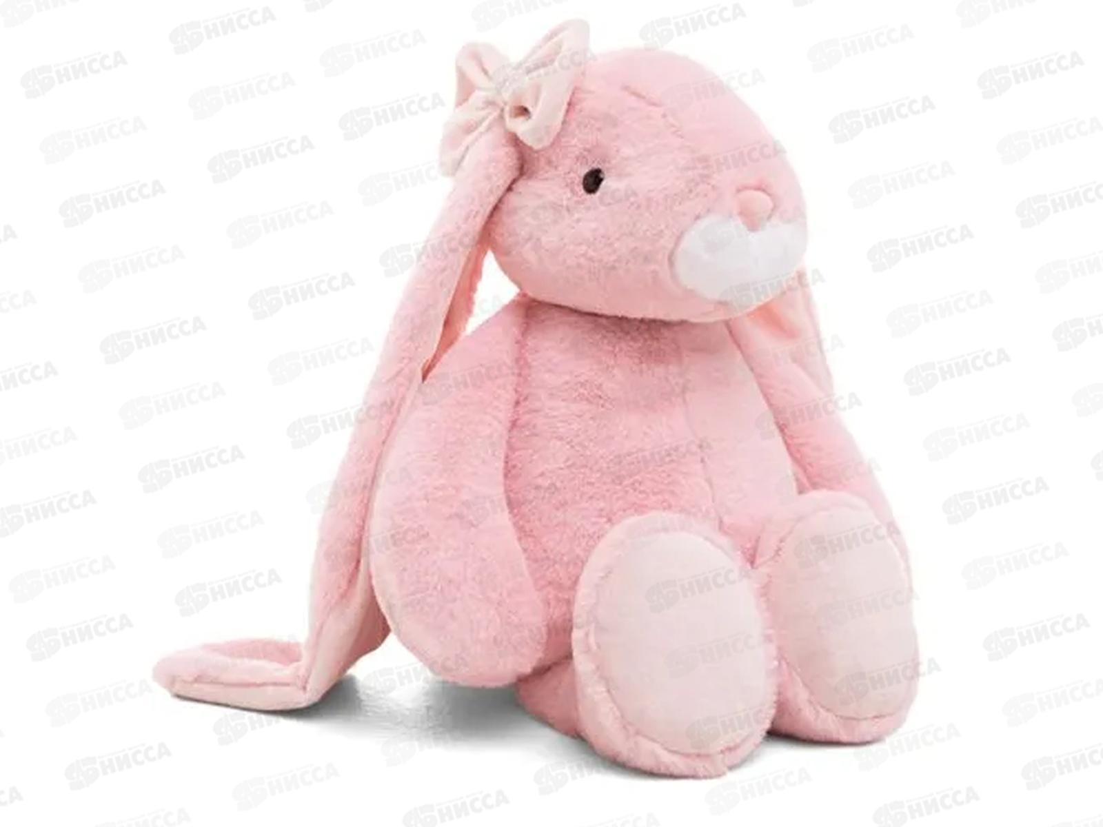 Зайка Молли, 28см сидя, пудровый (ЗМ/28/121-4)