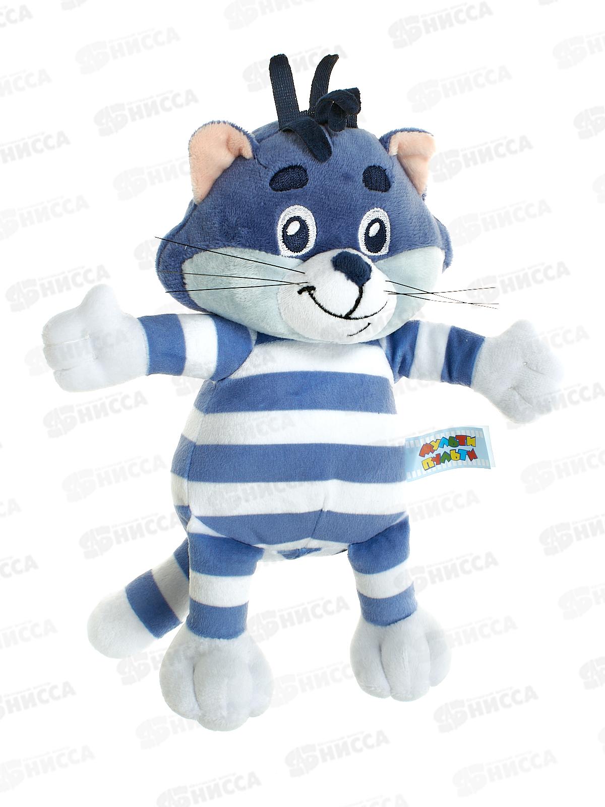 Кот Матроскин 18см муз. чип V62523-18S-WOD в пак. Мульти-пульти