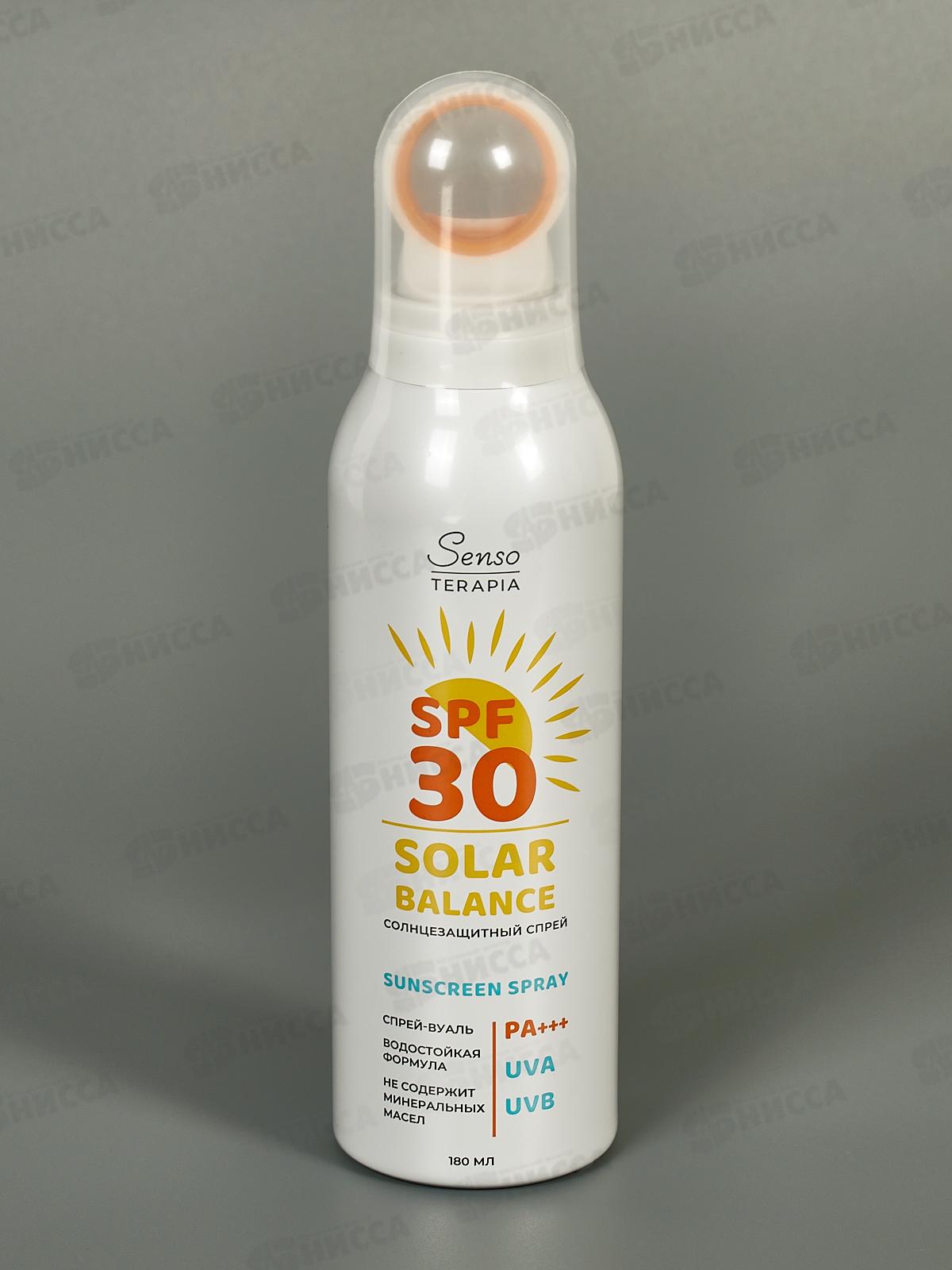 ST Солнцезащитный спрей для тела Solar Balance SPF30 180мл *8