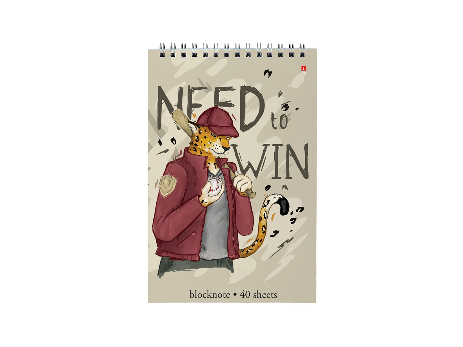 Блокнот 40л АЛЬТ А5 На спорте 5 вид 3-40-767 *50