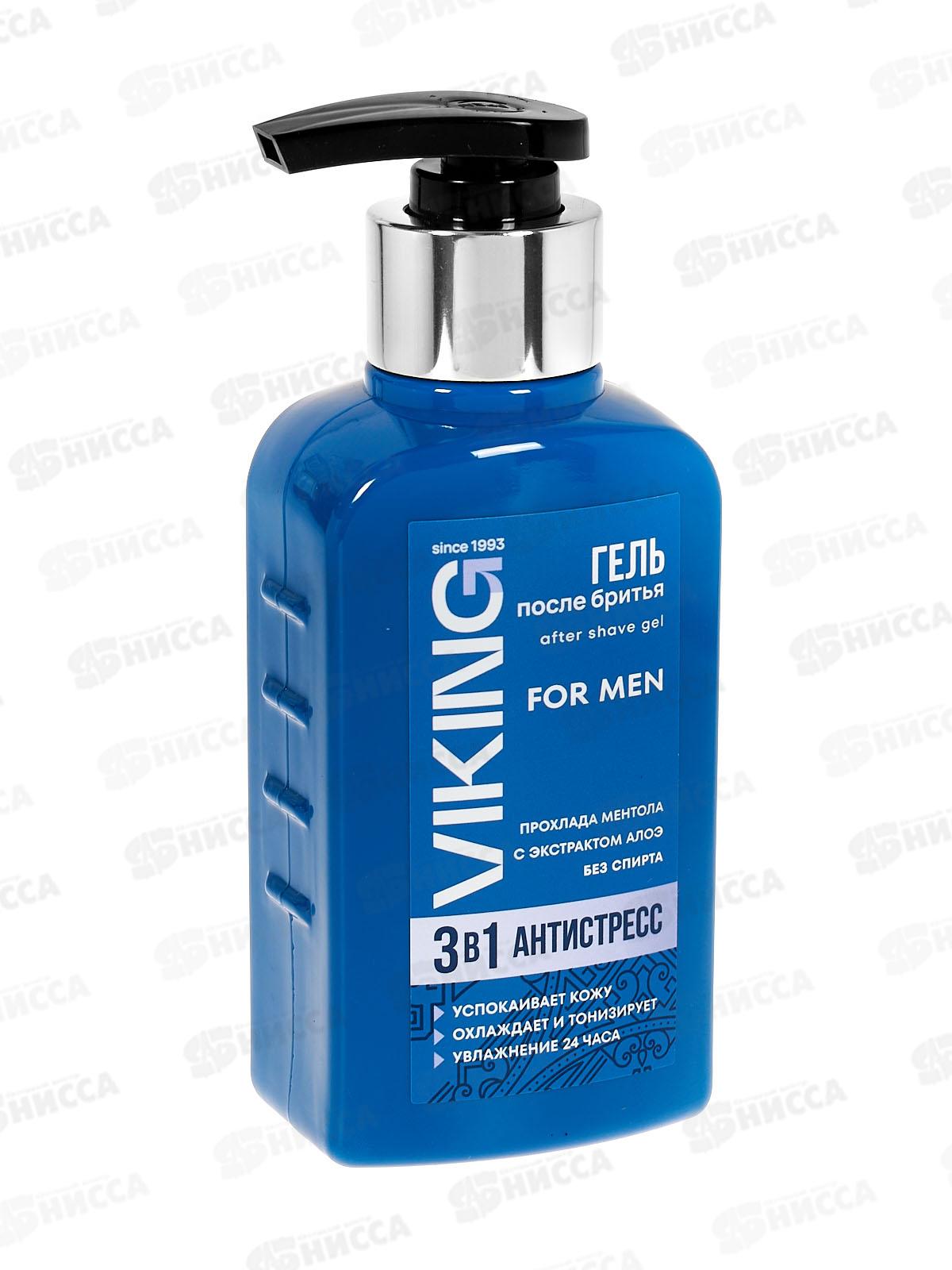 ВИКИНГ Гель п/бр. 3в1 Антистресс свежесть ментола 200мл *9