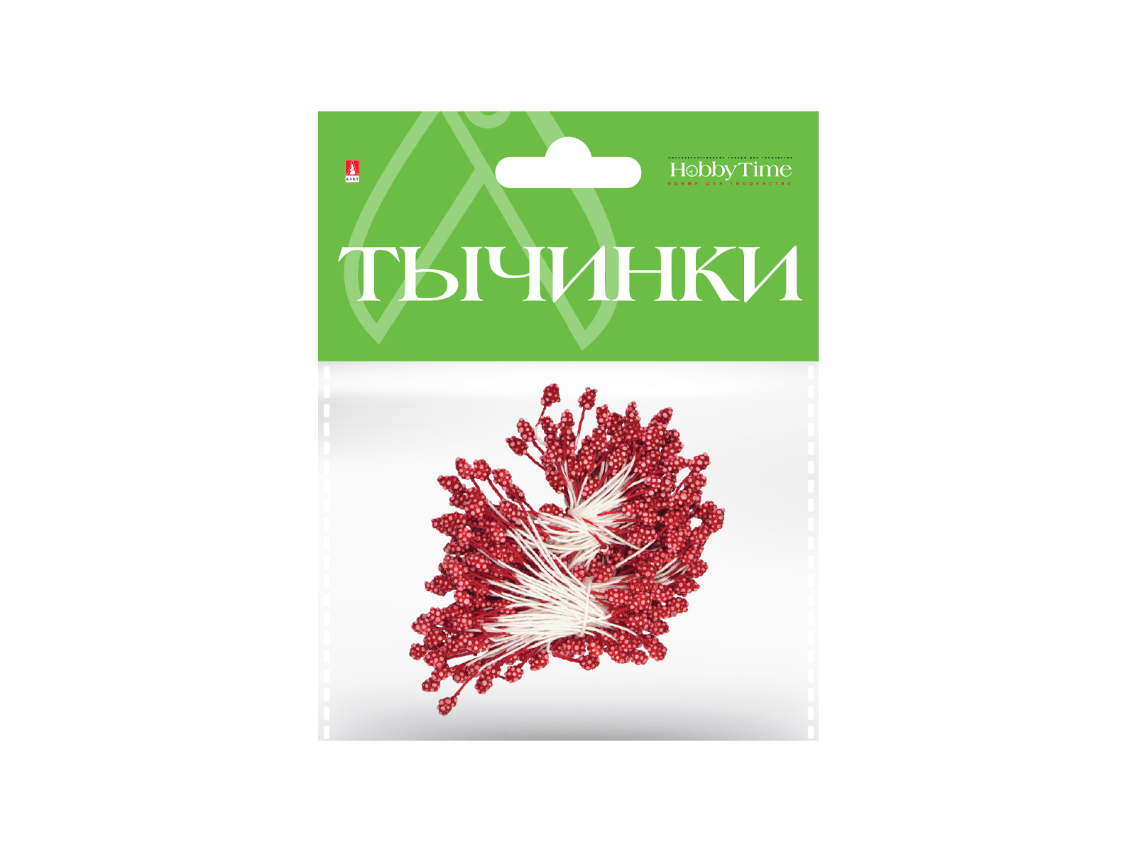 Тычинки д/тв АЛЬТ,вид2,150шт.,3цв,2-396/02 *15