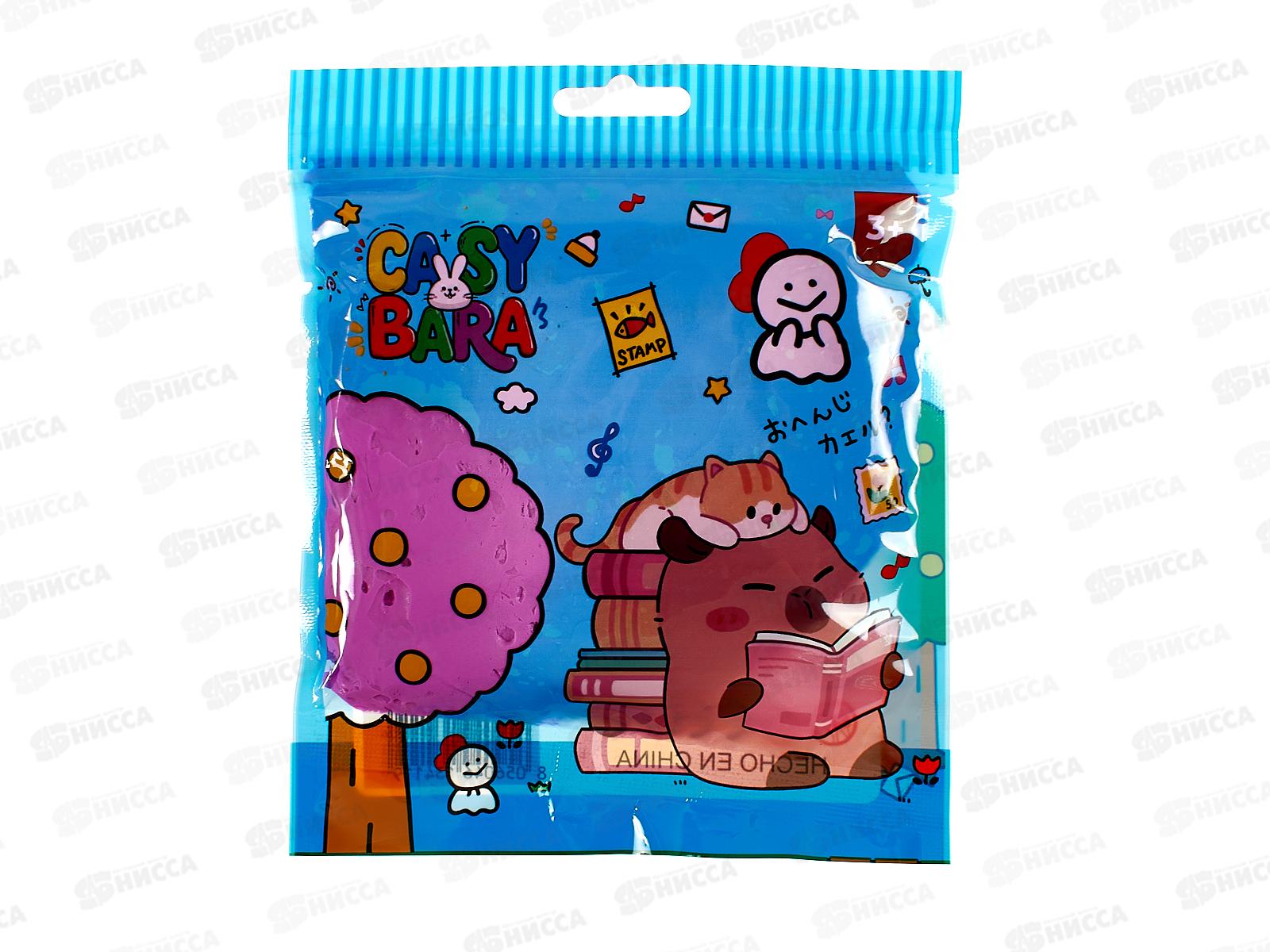 Пластилин суперлегкий 60г MAZARI Капибара, ассорти  М-20726 *12