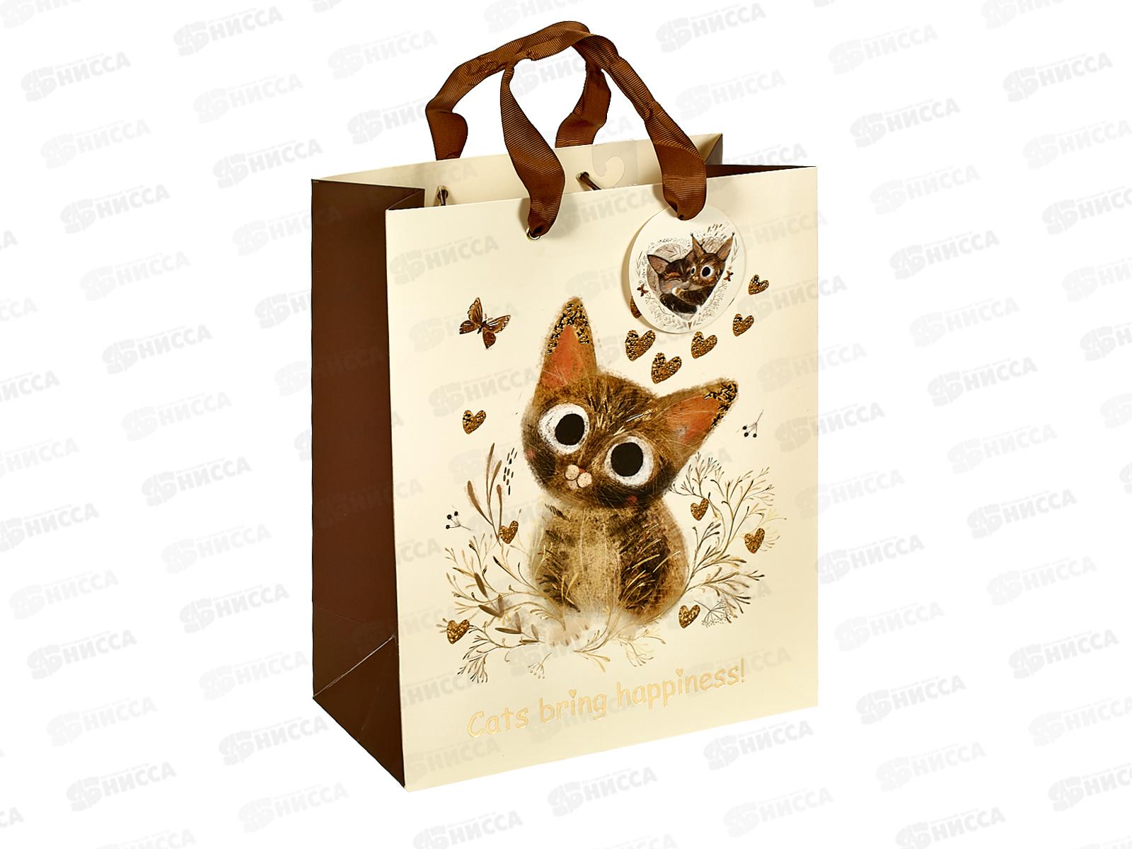 Пакет подар. B.V. Love me 26*32,4*13см 2-852/08