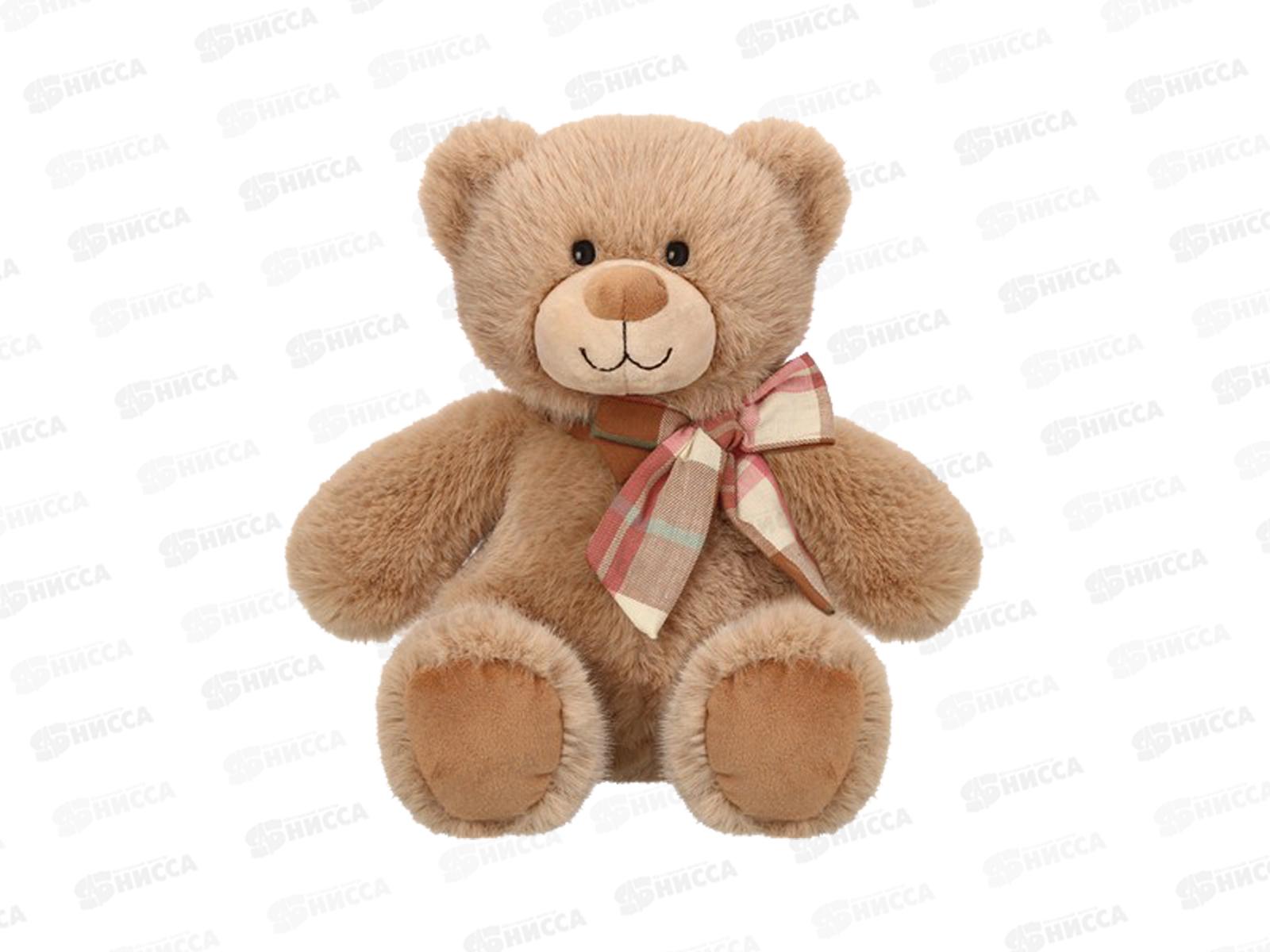 Игрушка ТМ &quotRelana&quot Мишка бежевый, 30см, RLW25183-30