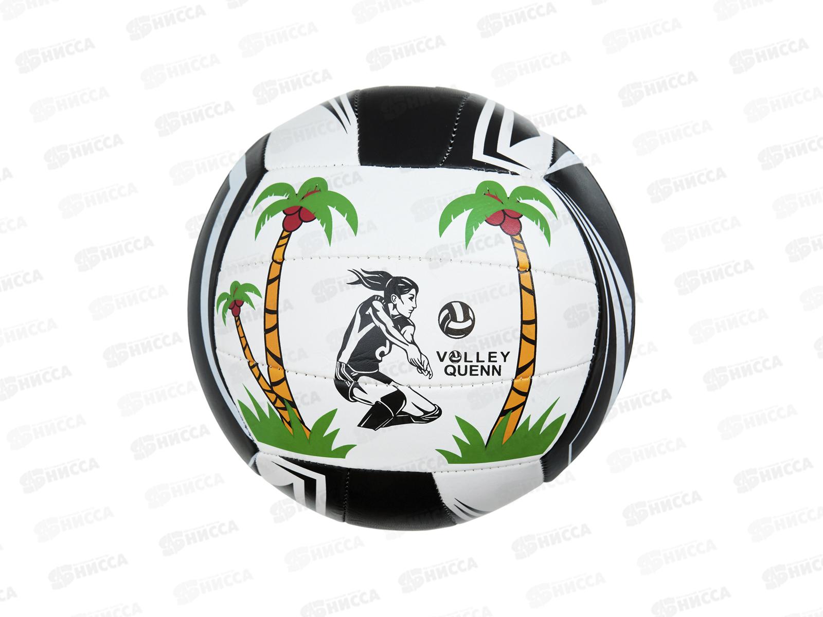 Мяч волейбольный ПВХ 20см, 4 цвета, 1002634