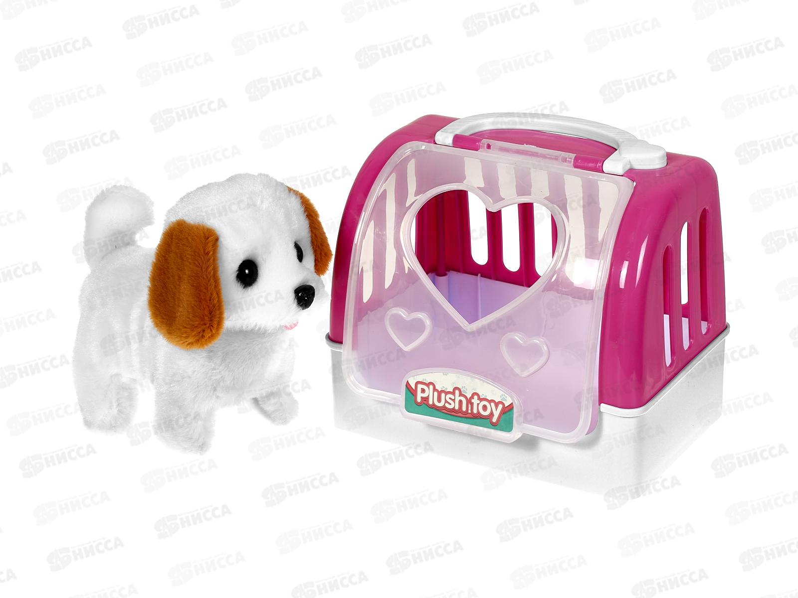 Бимка №G-8G в переноске, ходит, лает, 21*17*13