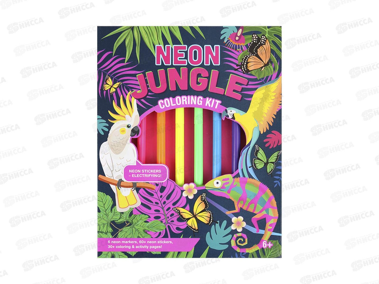 Раскраска+фломастеры 6цв. Darvish  SR-15354 *100