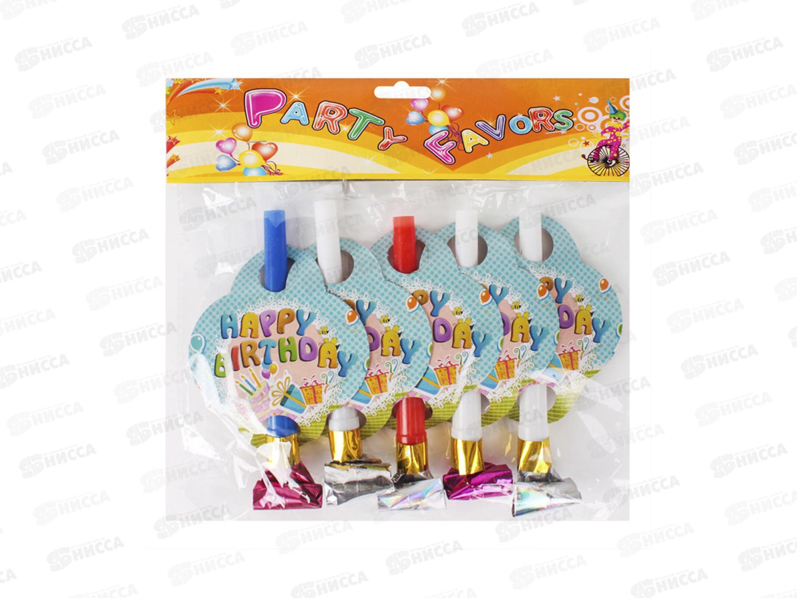 Дудки-язычки , 6шт, DV-H-1055