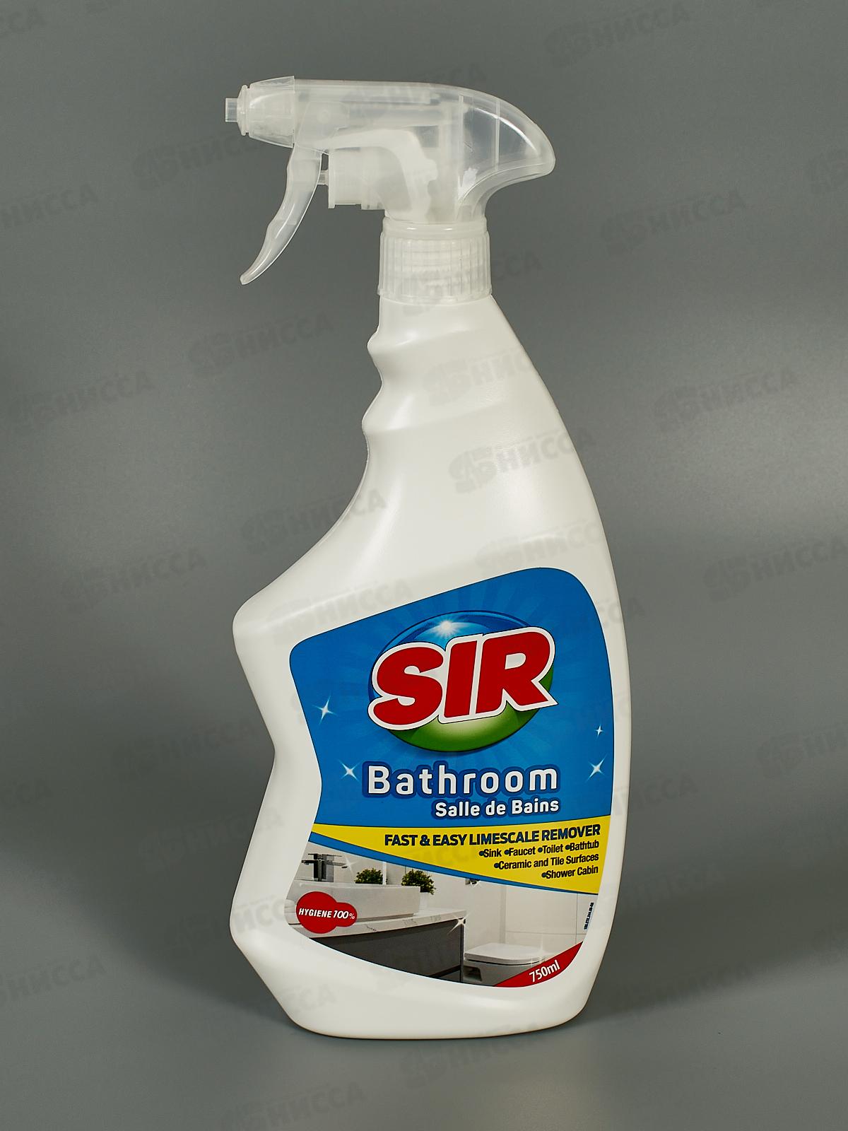 СИР Спрей чистящий для поверхностей в ванной 750мл *12