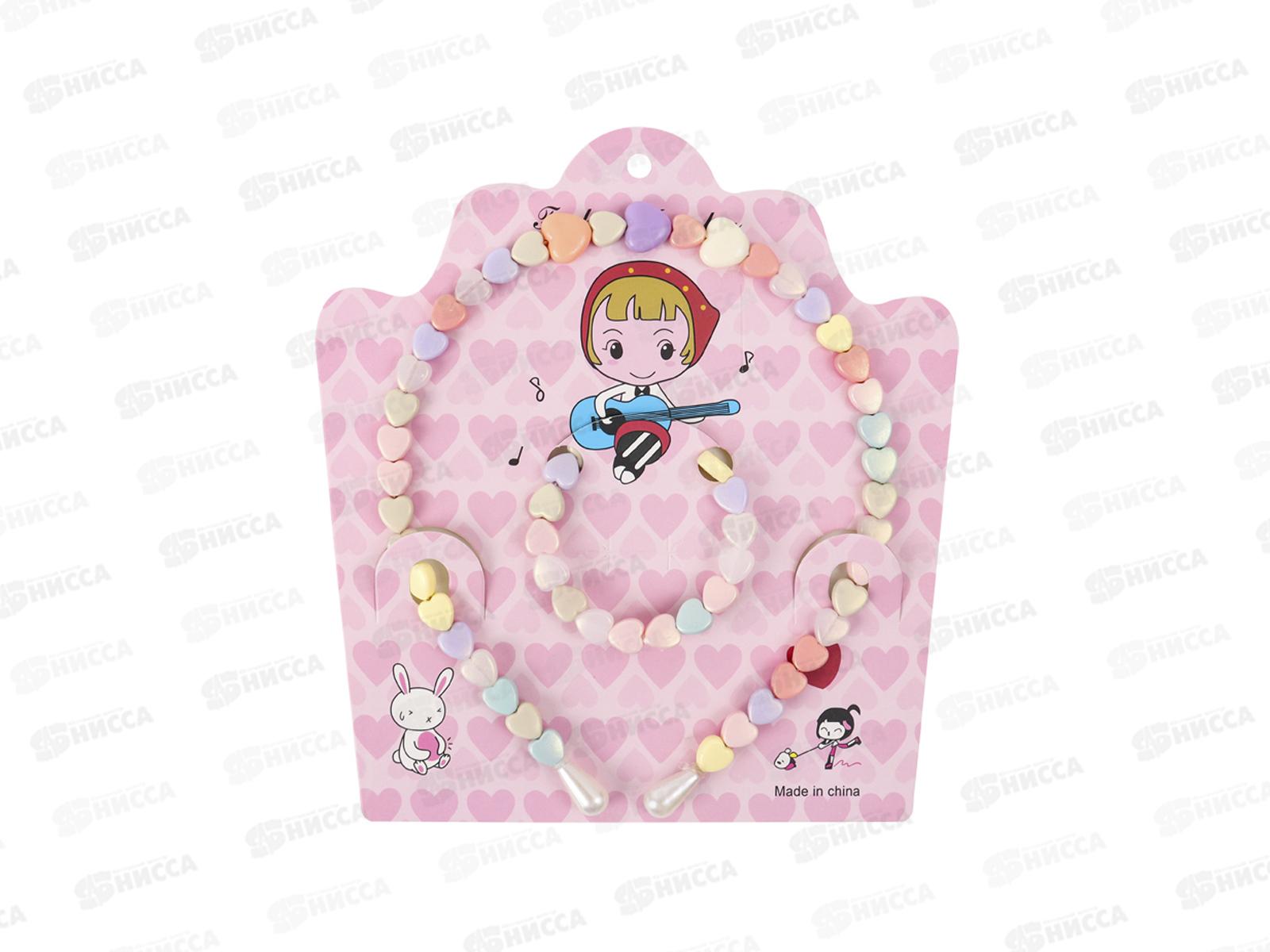 Ободок  д/волос сердечки в наборе,DV-B-410